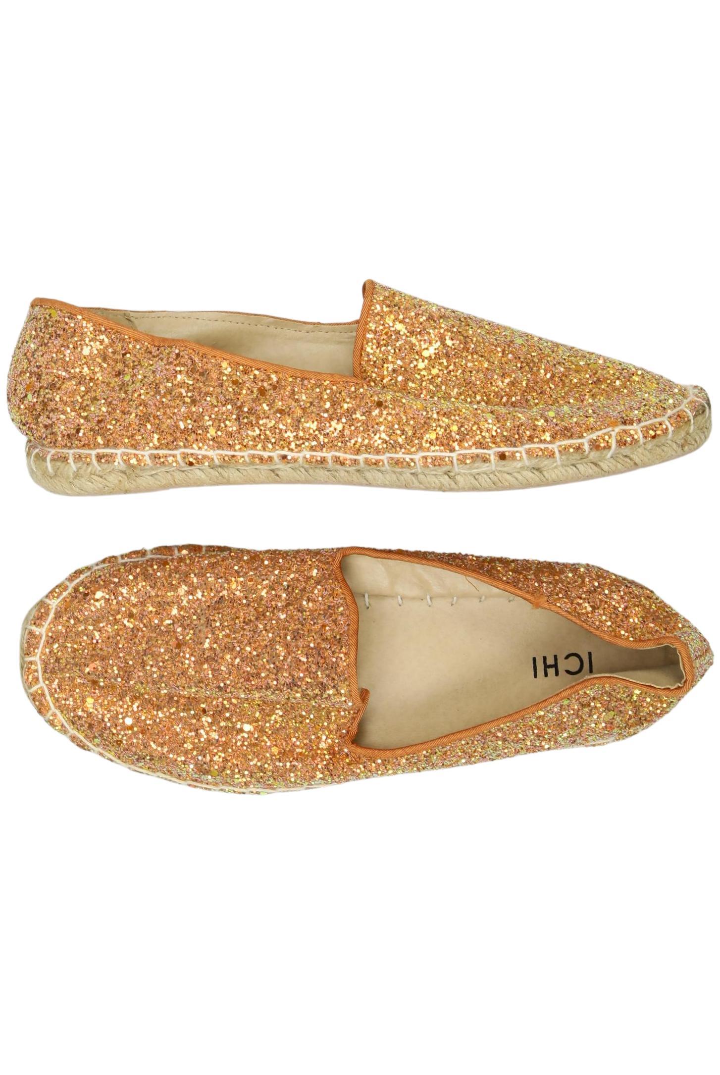 

Ichi Damen Halbschuh, orange, Gr. 38