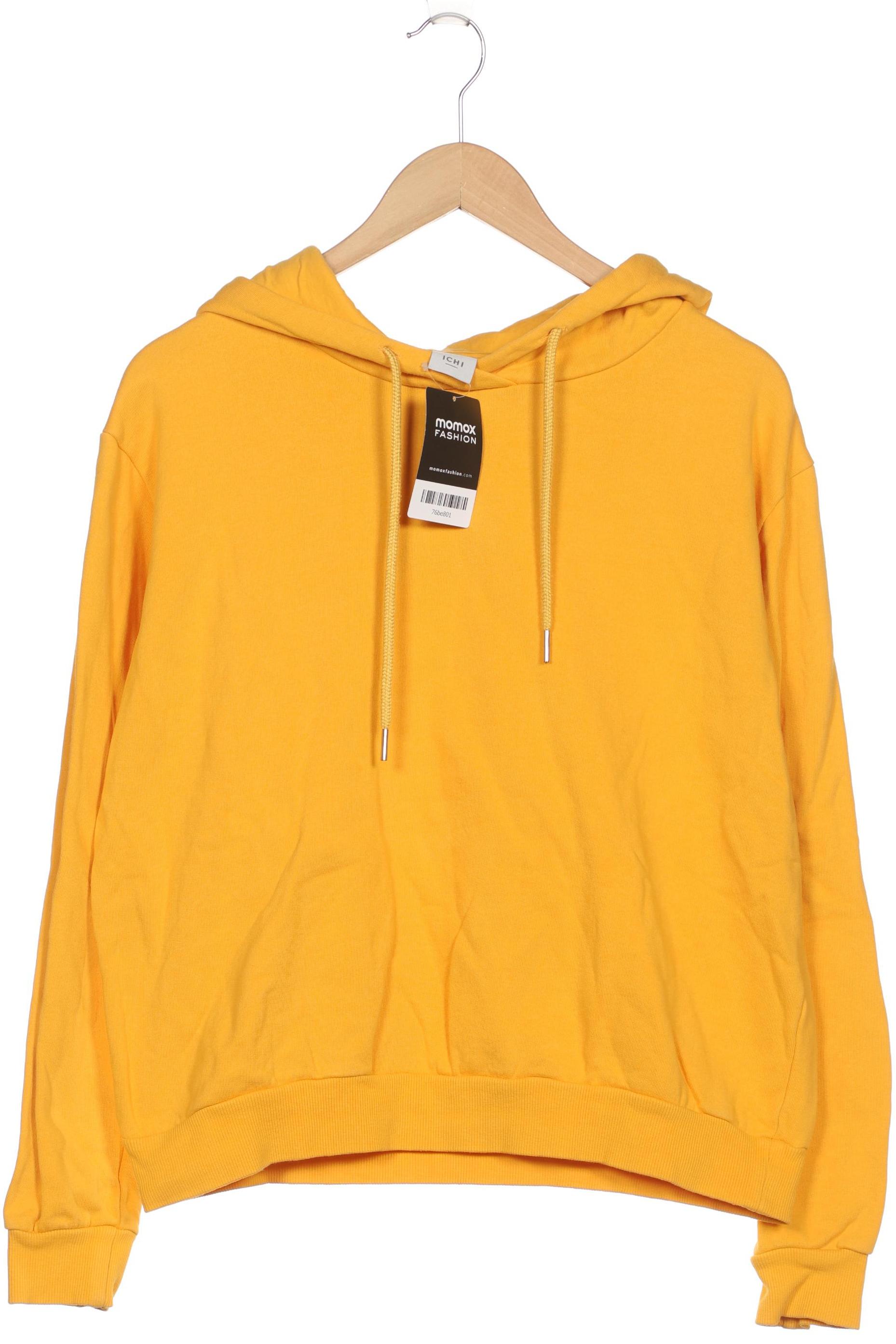 

Ichi Damen Kapuzenpullover, gelb, Gr. 42