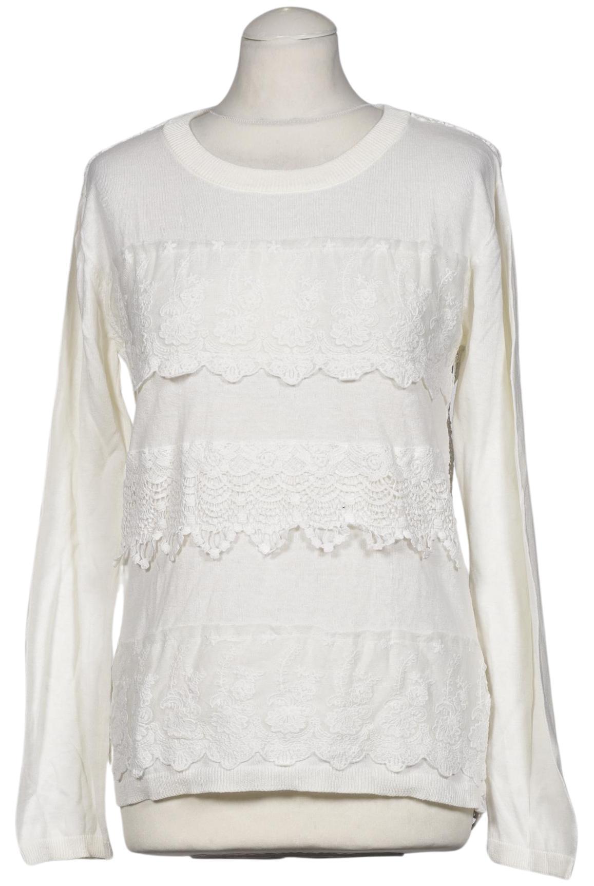 

Ichi Damen Pullover, weiß, Gr. 36