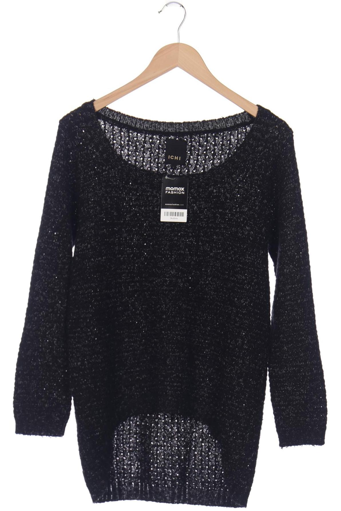 

ICHI Damen Pullover, schwarz