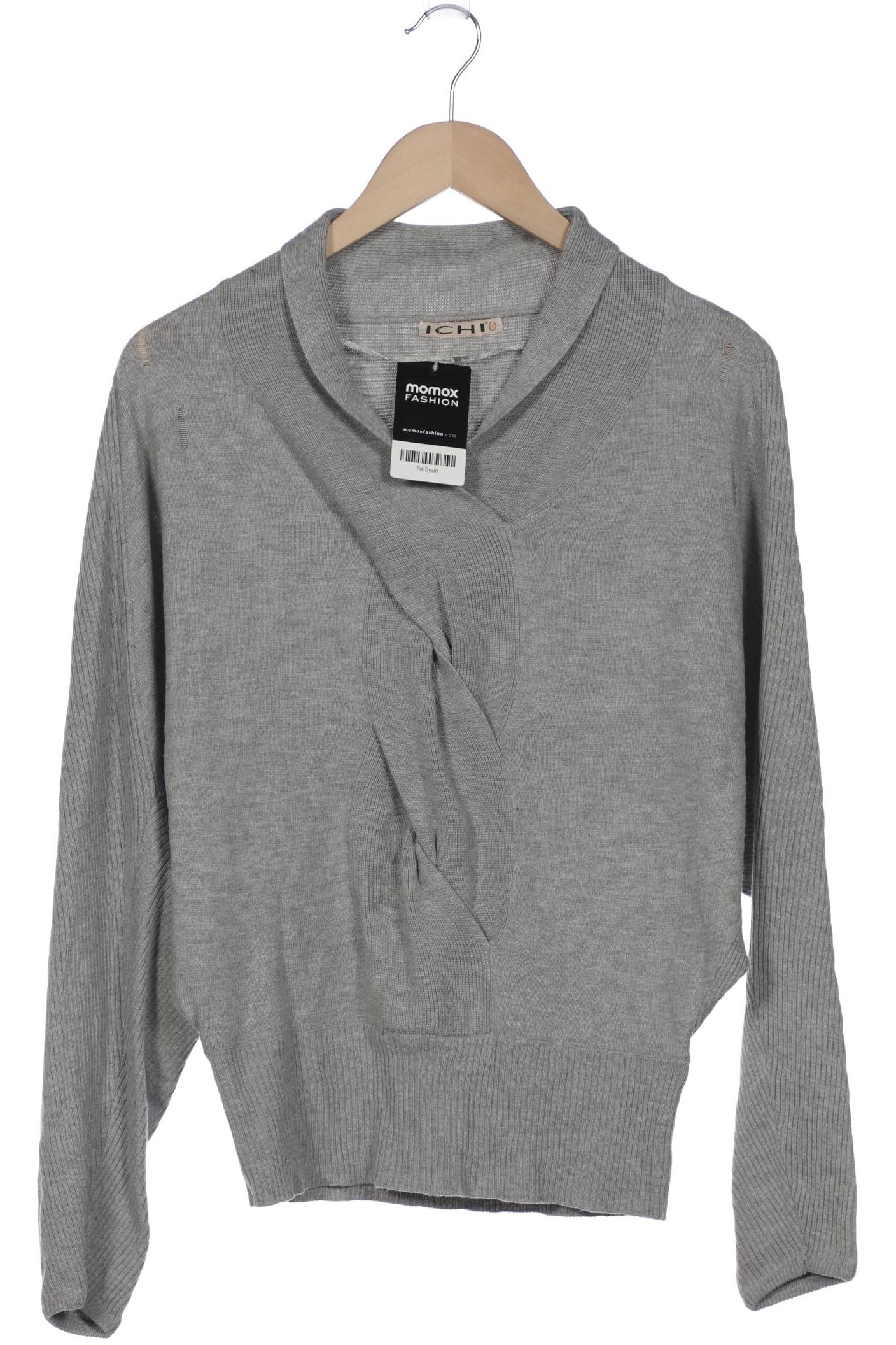 

ICHI Damen Pullover, grau