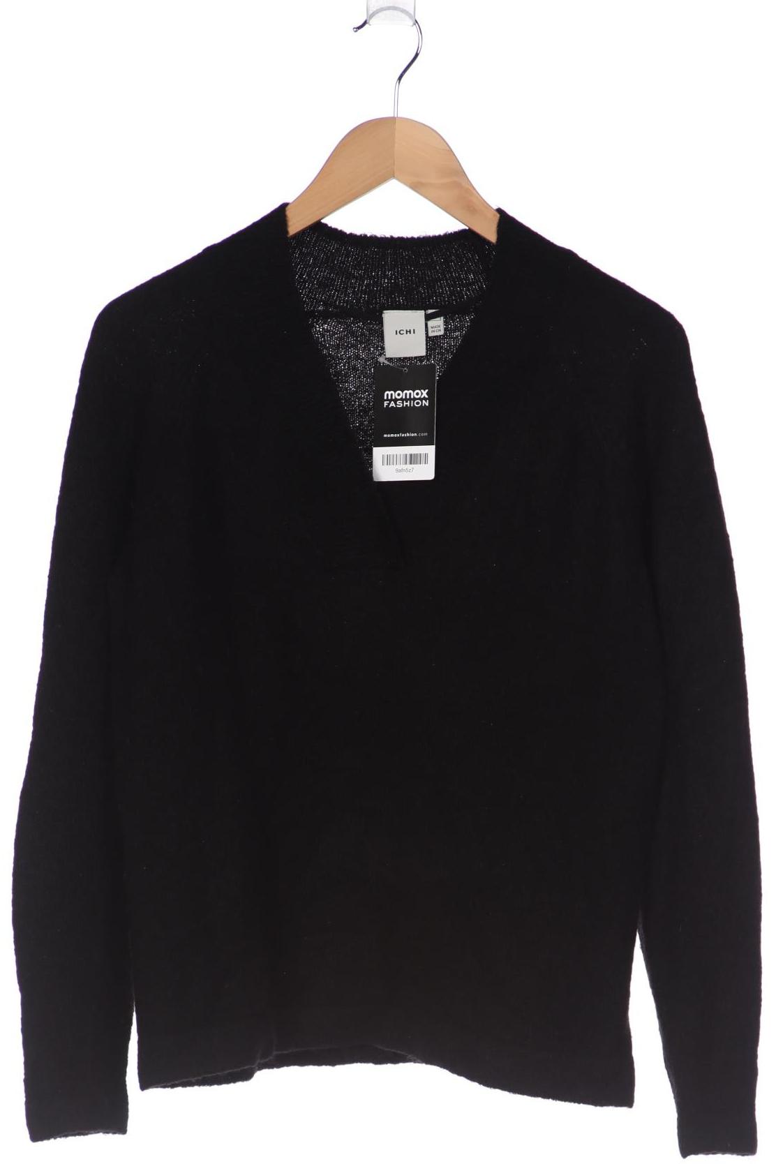 

ICHI Damen Pullover, schwarz