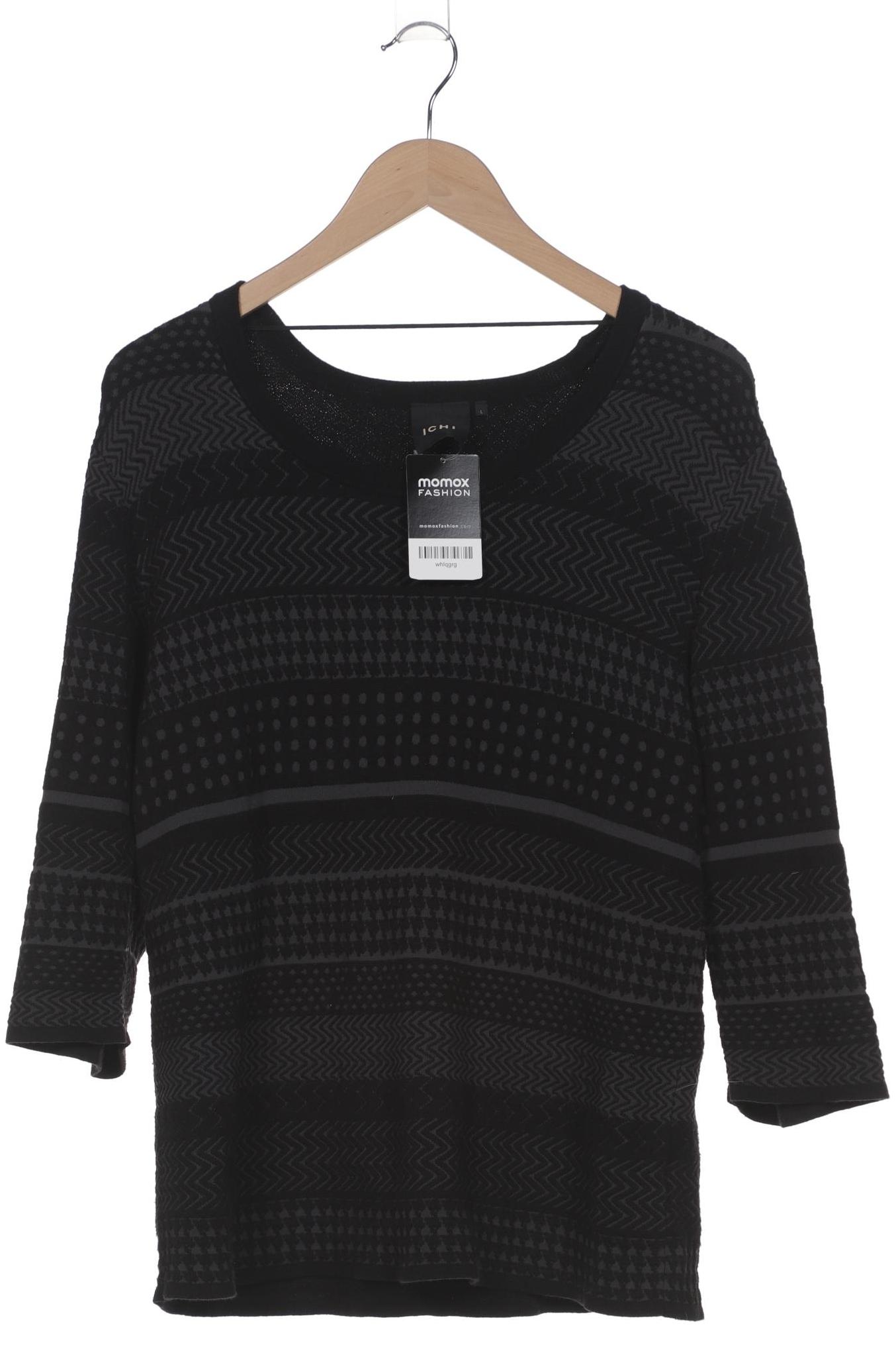 

Ichi Damen Pullover, schwarz, Gr. 42