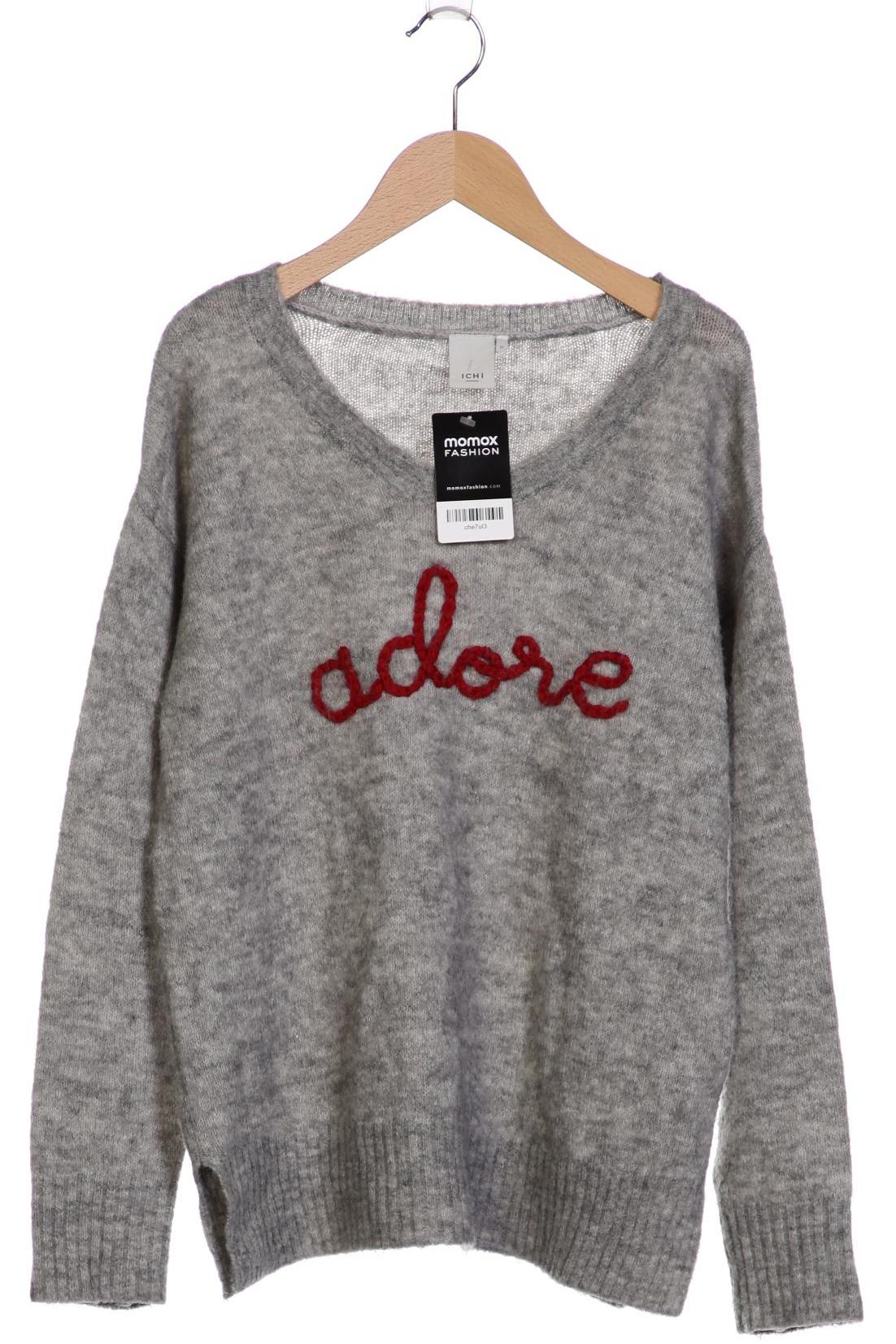

Ichi Damen Pullover, grau, Gr. 38