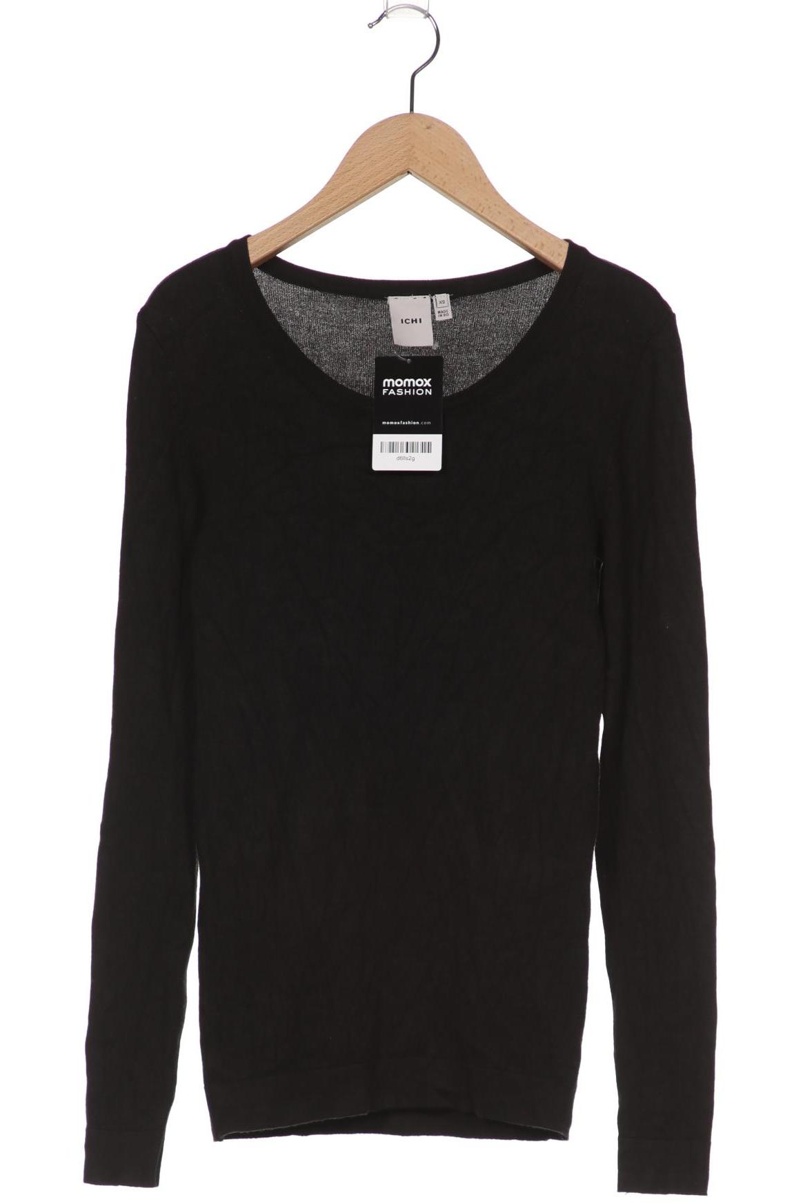 

ICHI Damen Pullover, schwarz