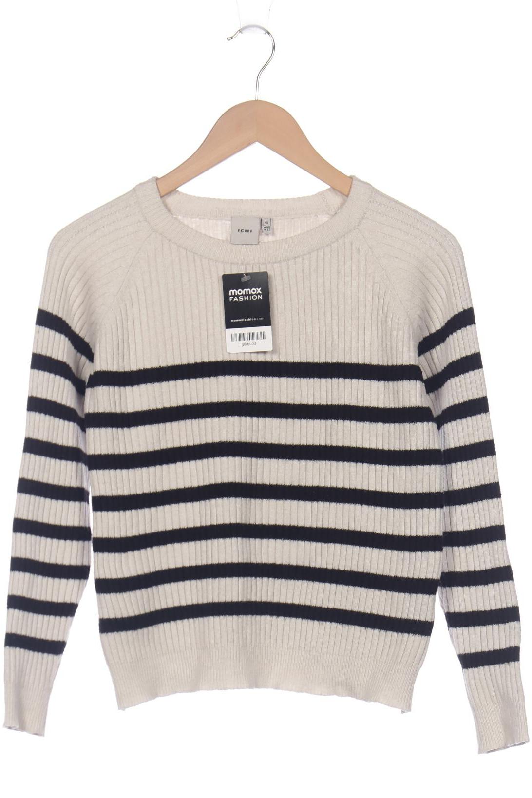 

Ichi Damen Pullover, weiß, Gr. 34