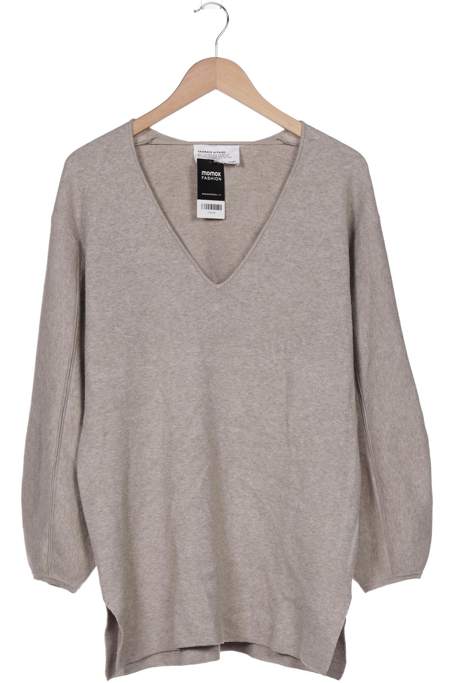 

ICHI Damen Pullover, grau