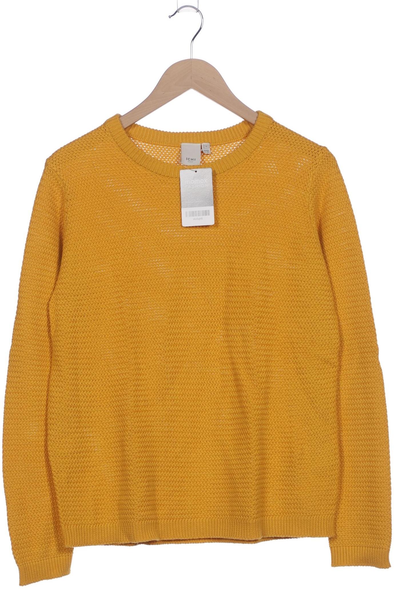 

Ichi Damen Pullover, gelb, Gr. 38