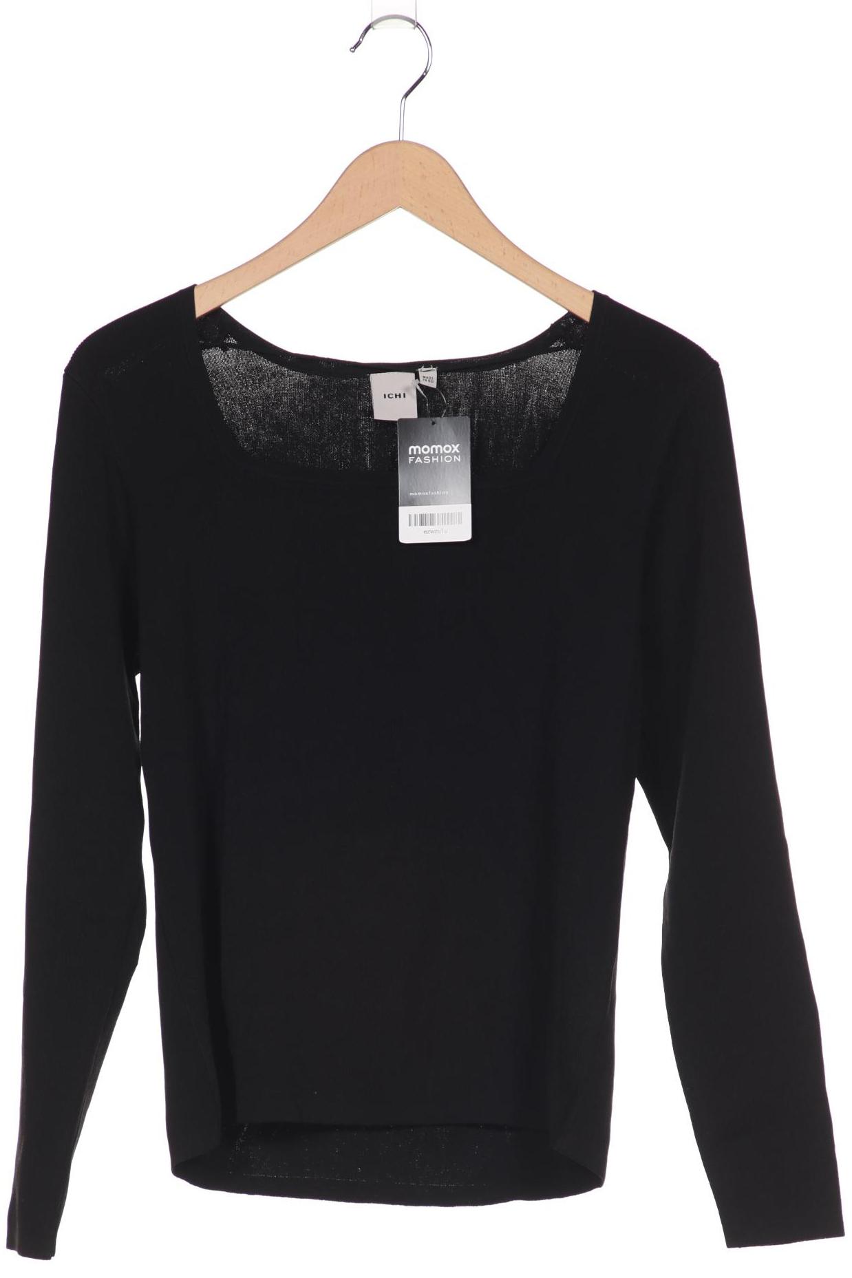 

ICHI Damen Pullover, schwarz