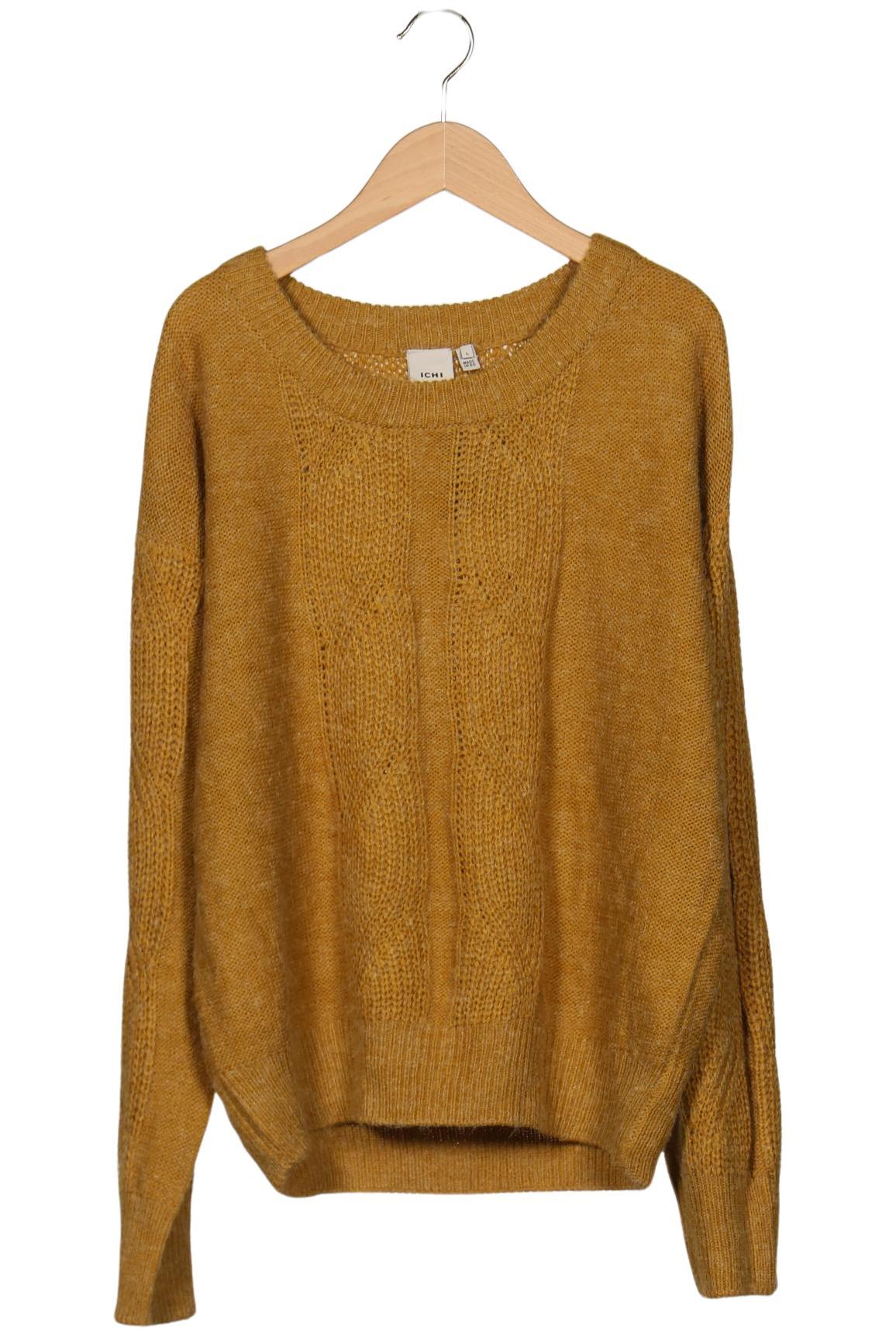 

Ichi Damen Pullover, gelb, Gr. 42