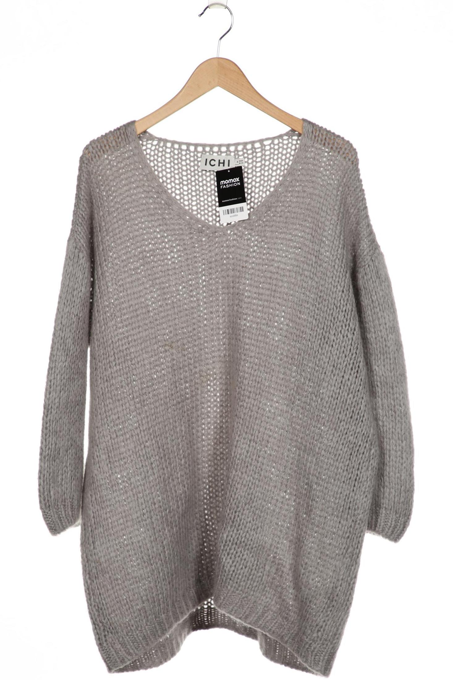 

ICHI Damen Pullover, grau