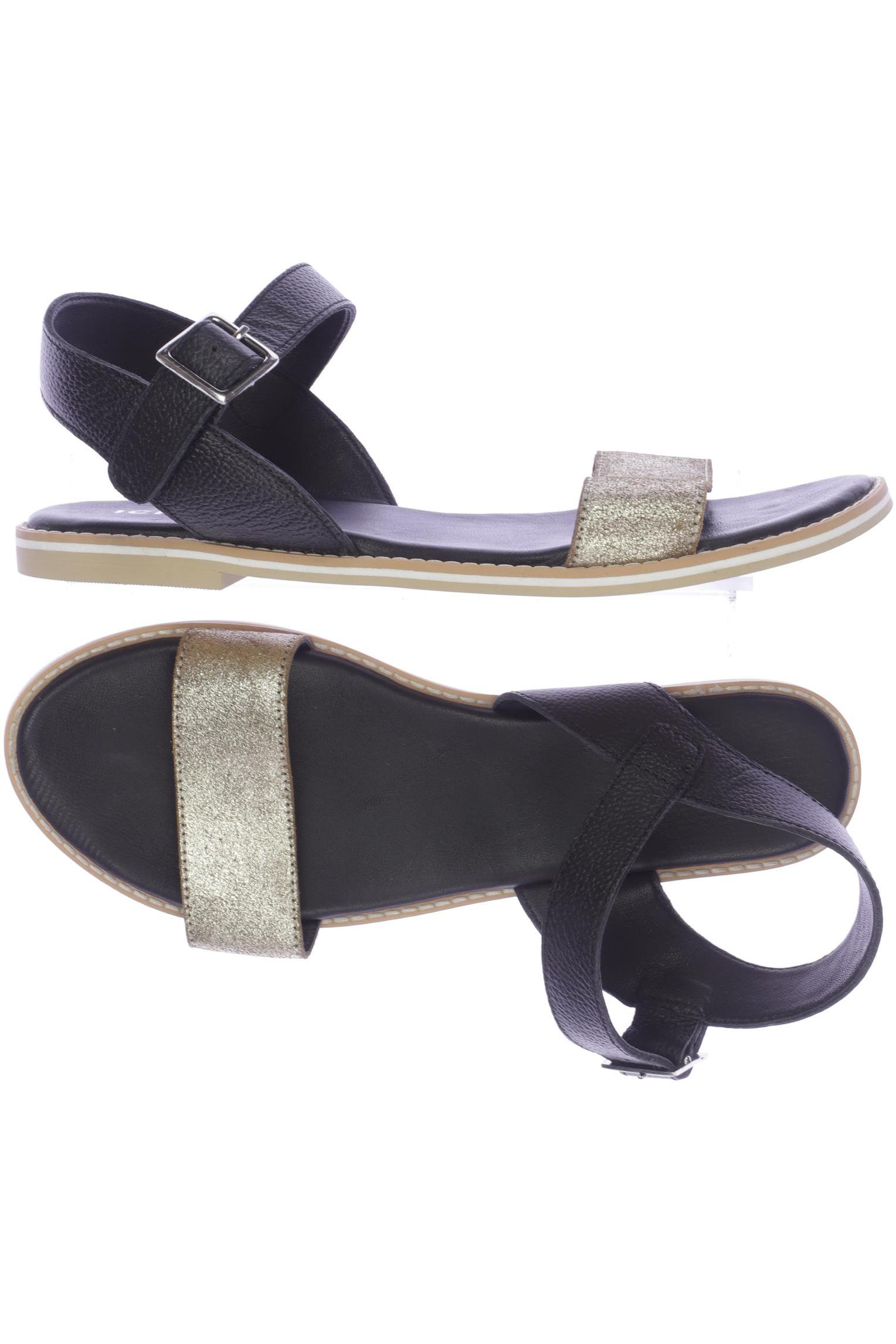 

Ichi Damen Sandale, gold, Gr. 40