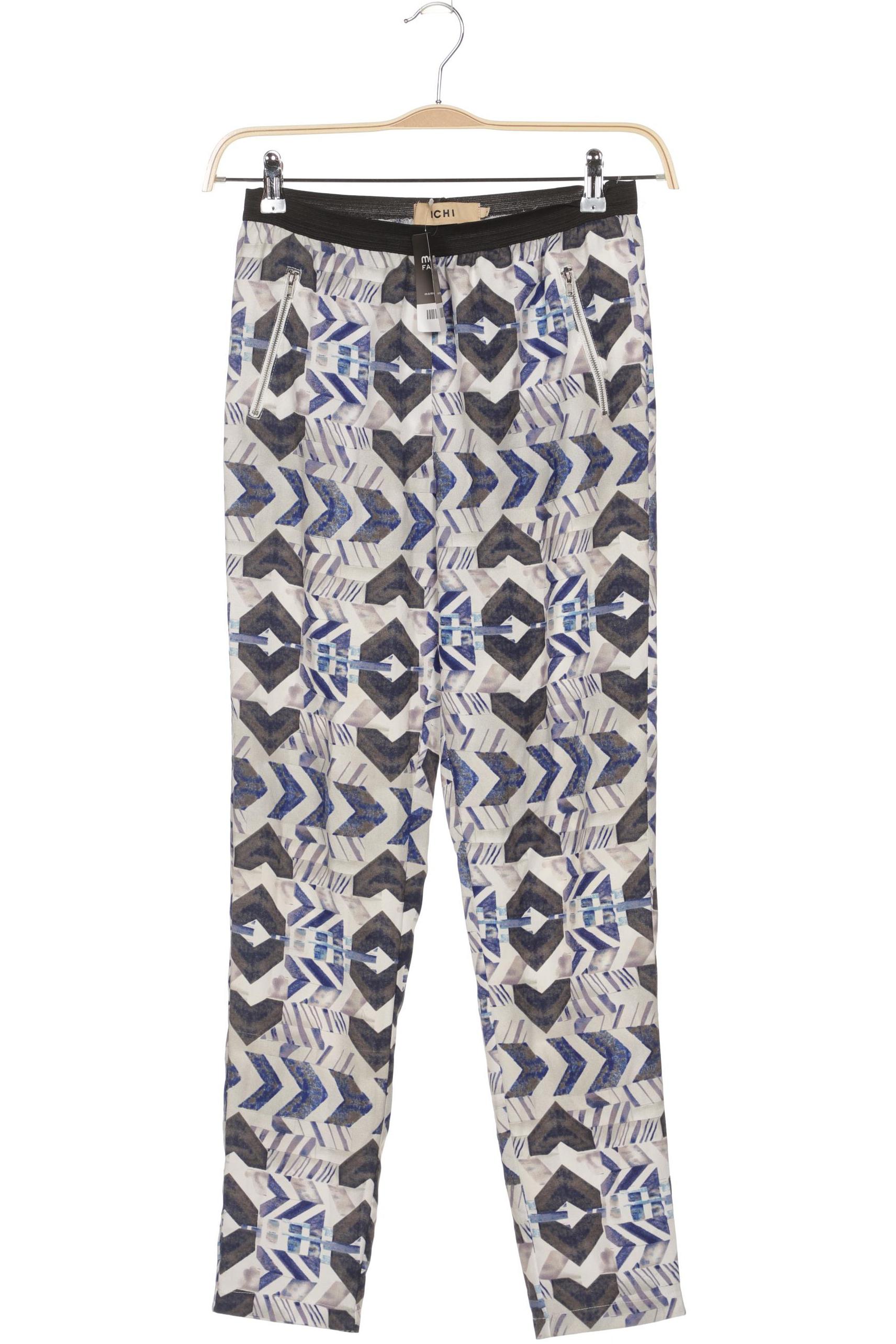

ICHI Damen Stoffhose, blau