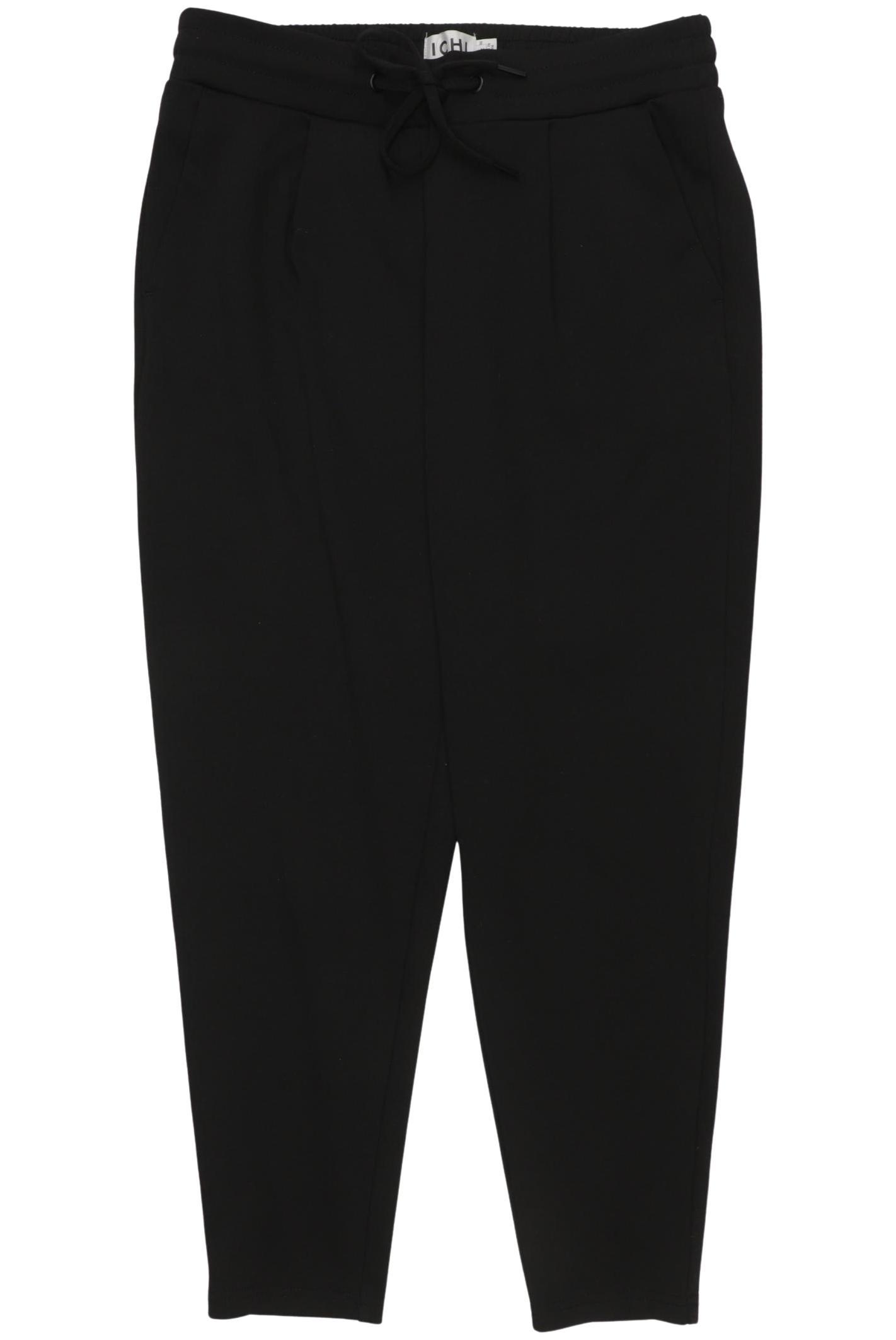 

Ichi Damen Stoffhose, schwarz, Gr. 0