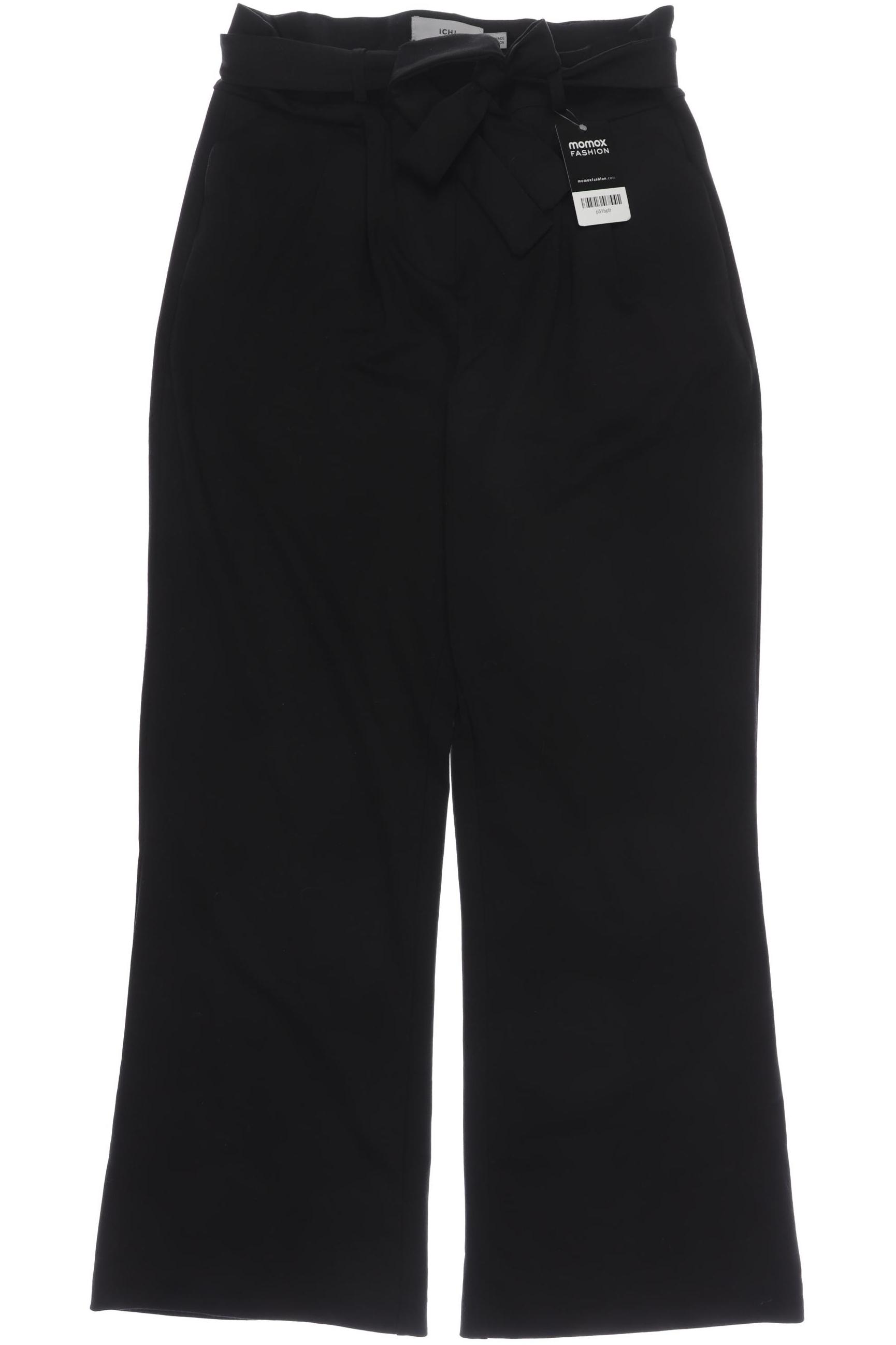 

Ichi Damen Stoffhose, schwarz, Gr. 0