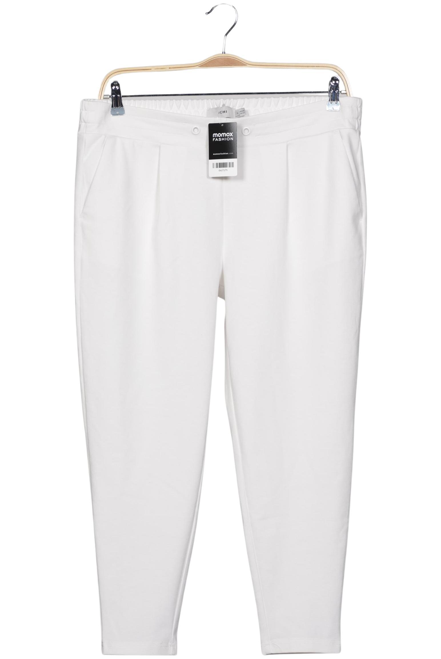 

Ichi Damen Stoffhose, weiß, Gr. 0