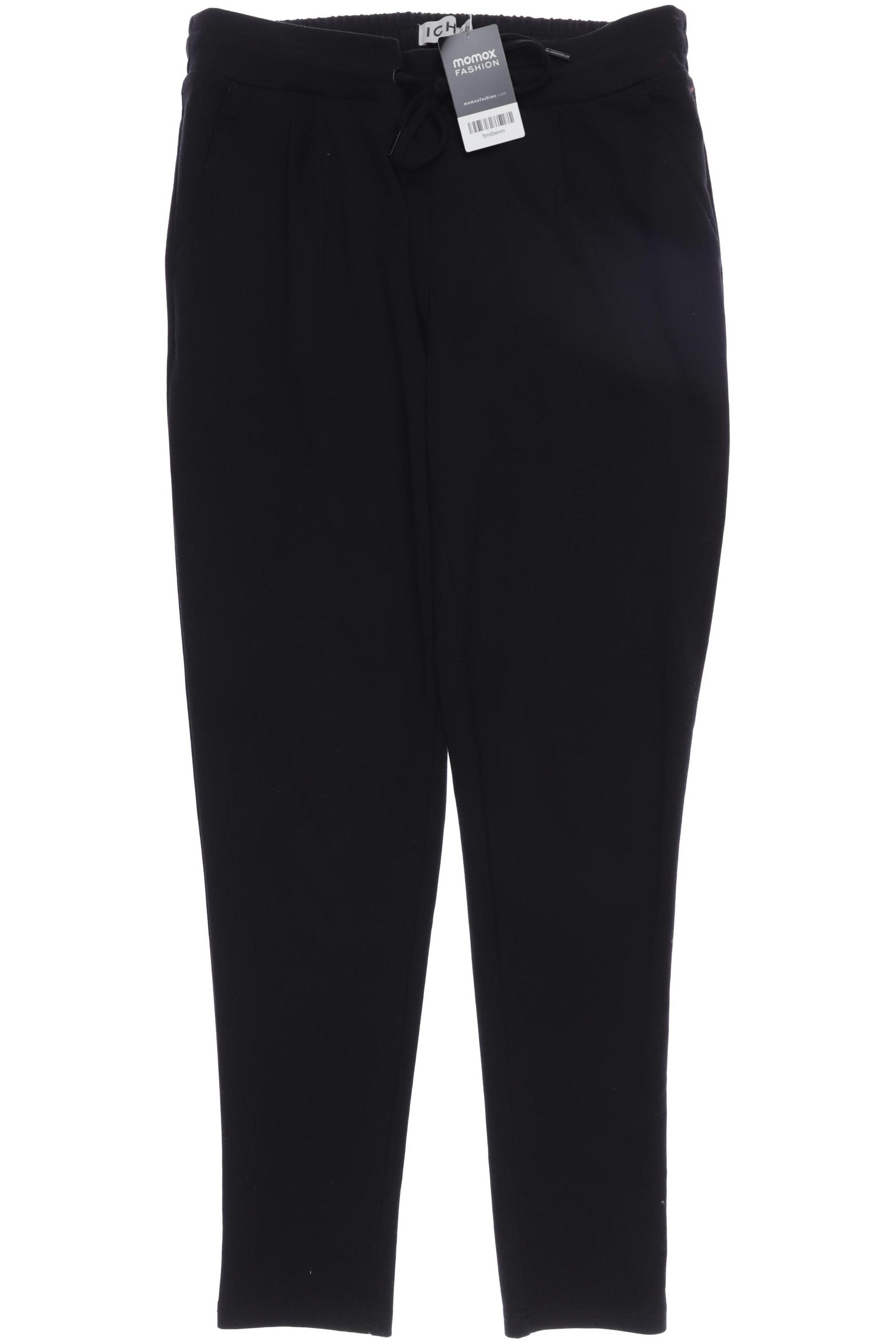 

Ichi Damen Stoffhose, schwarz, Gr. 0