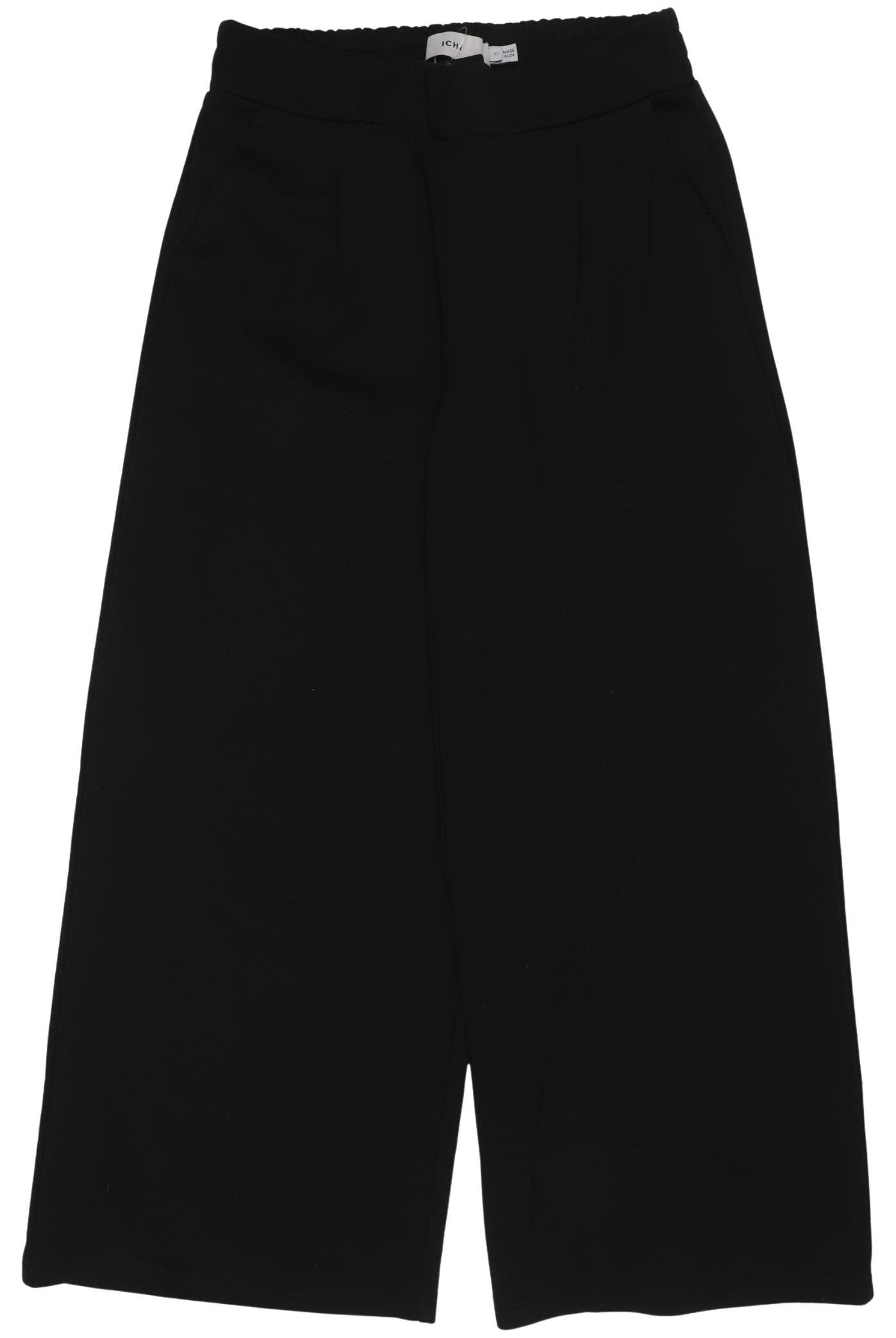 

Ichi Damen Stoffhose, schwarz, Gr. 0
