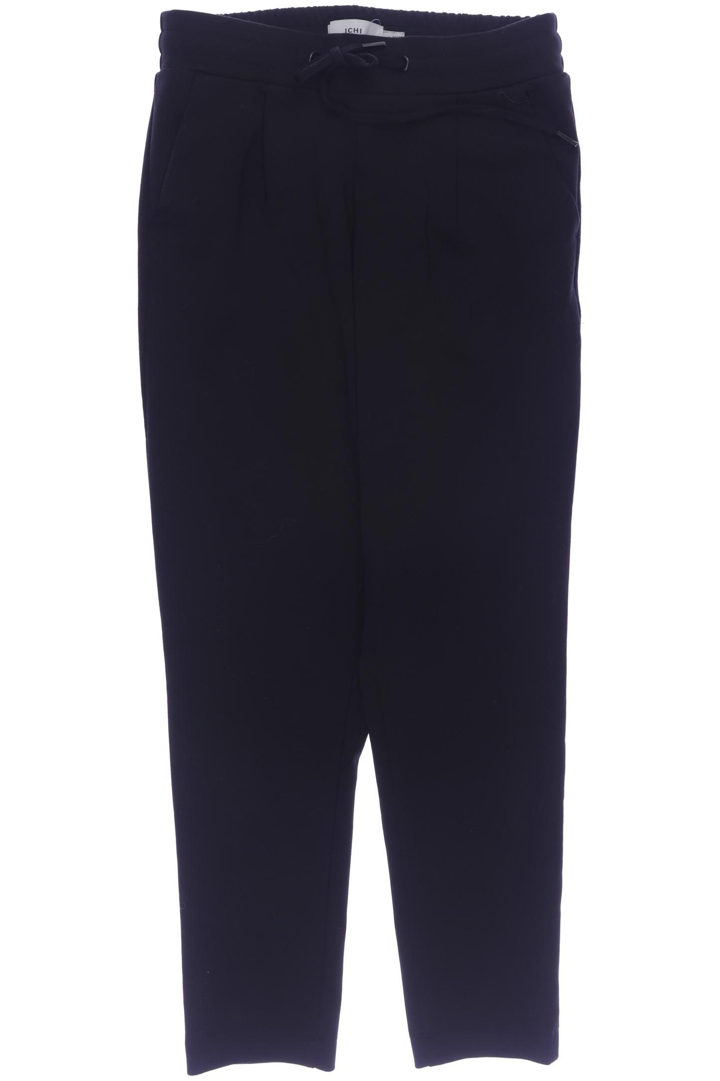 

Ichi Damen Stoffhose, schwarz, Gr. 0
