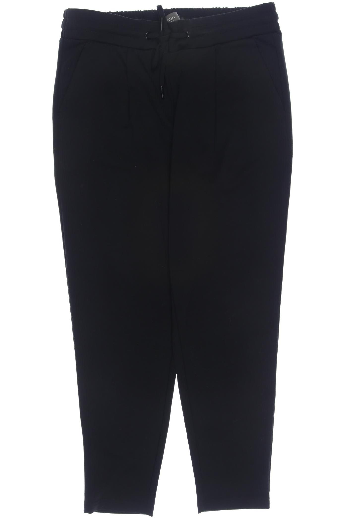 

Ichi Damen Stoffhose, schwarz, Gr. 0