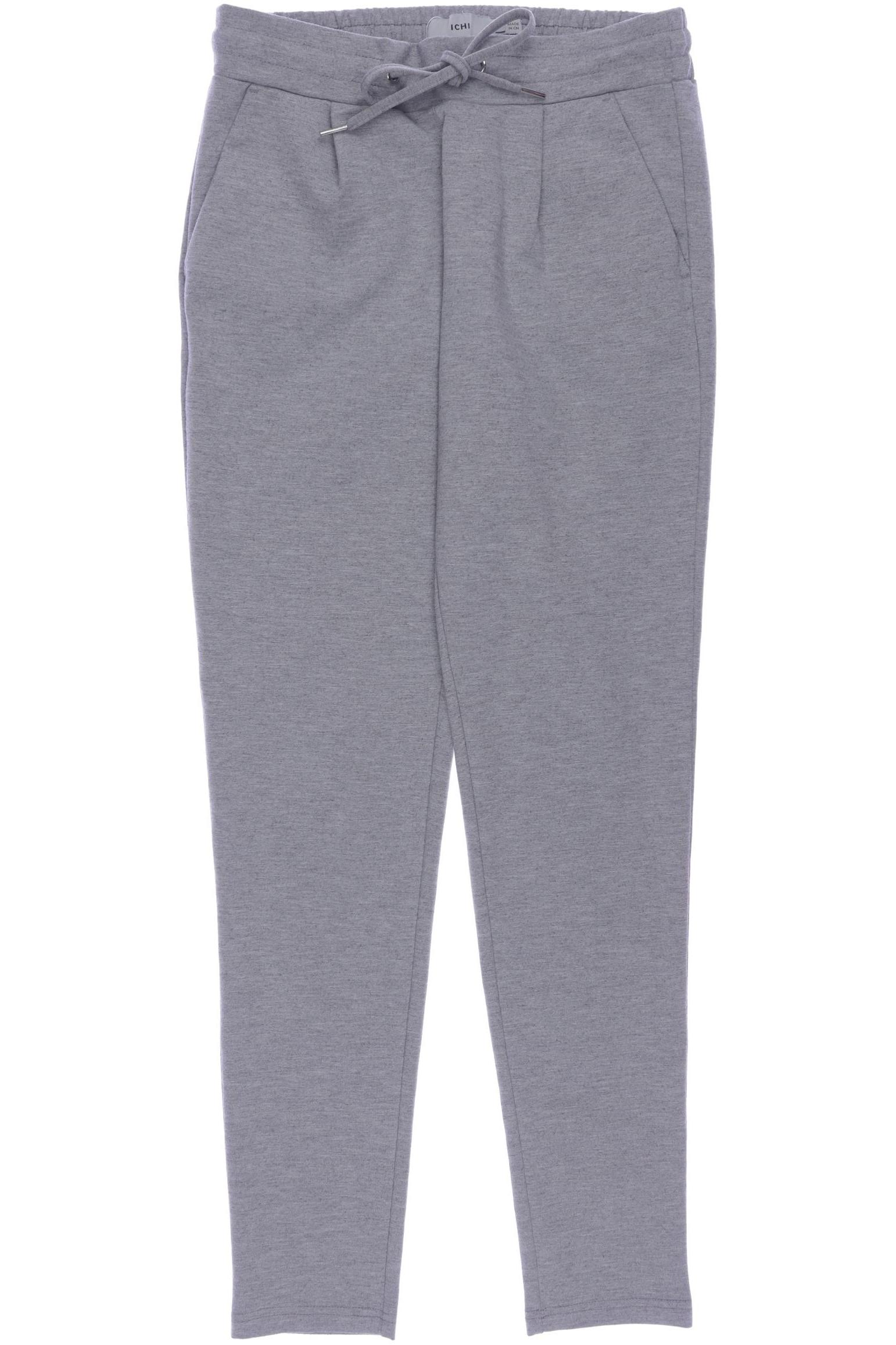 

Ichi Damen Stoffhose, grau, Gr. 0