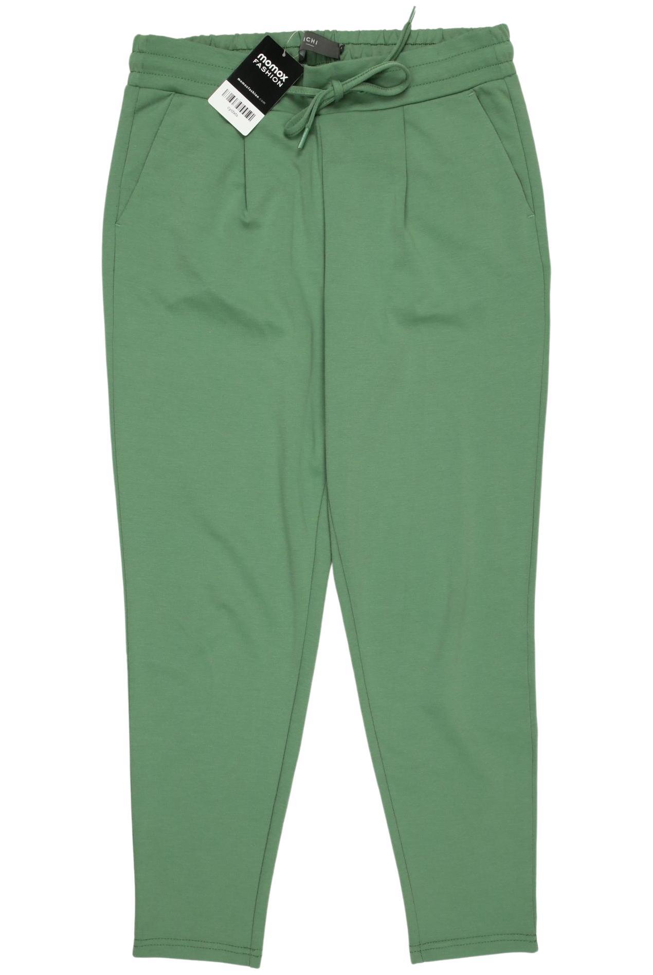 

Ichi Damen Stoffhose, grün, Gr. 0