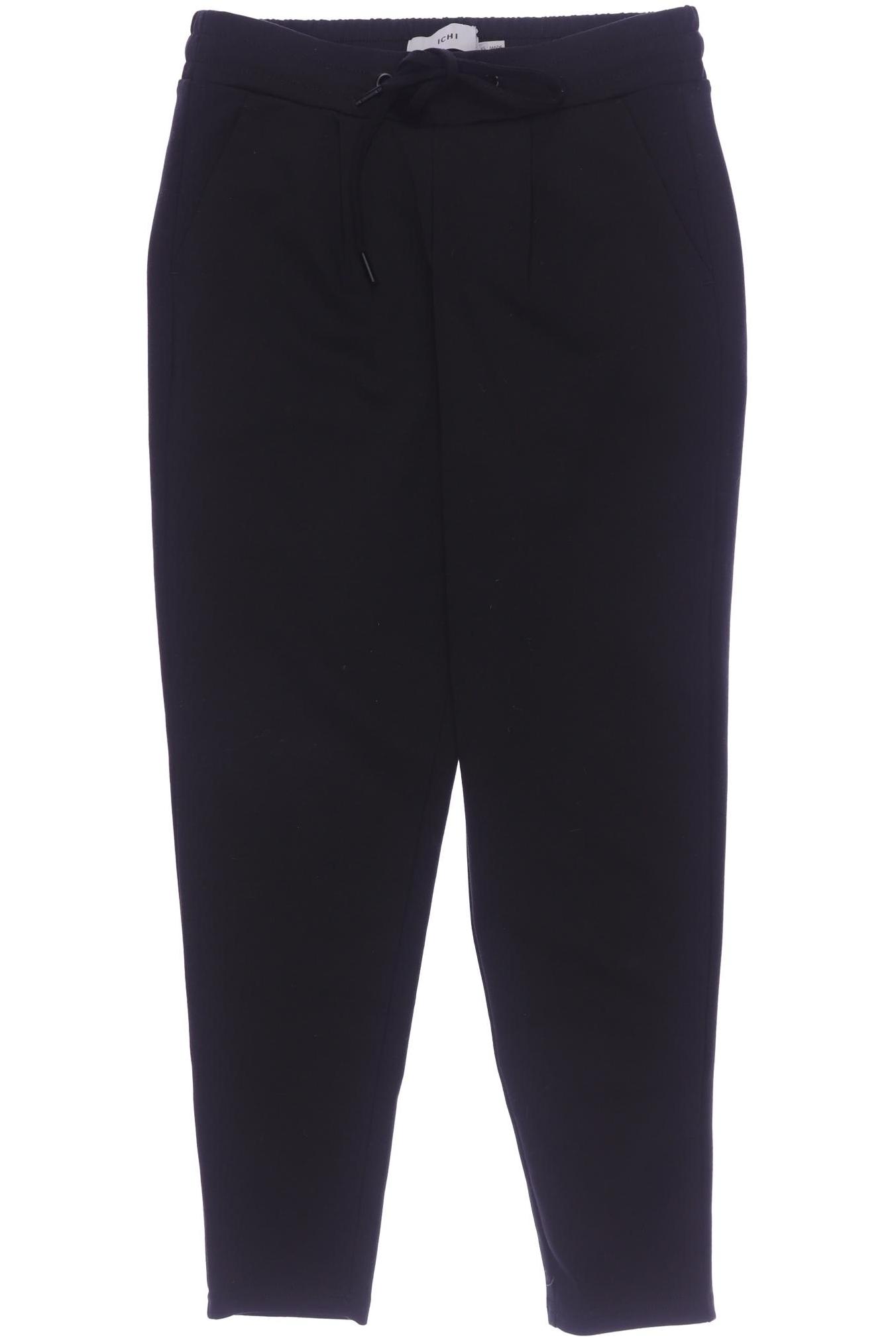 

Ichi Damen Stoffhose, schwarz, Gr. 0