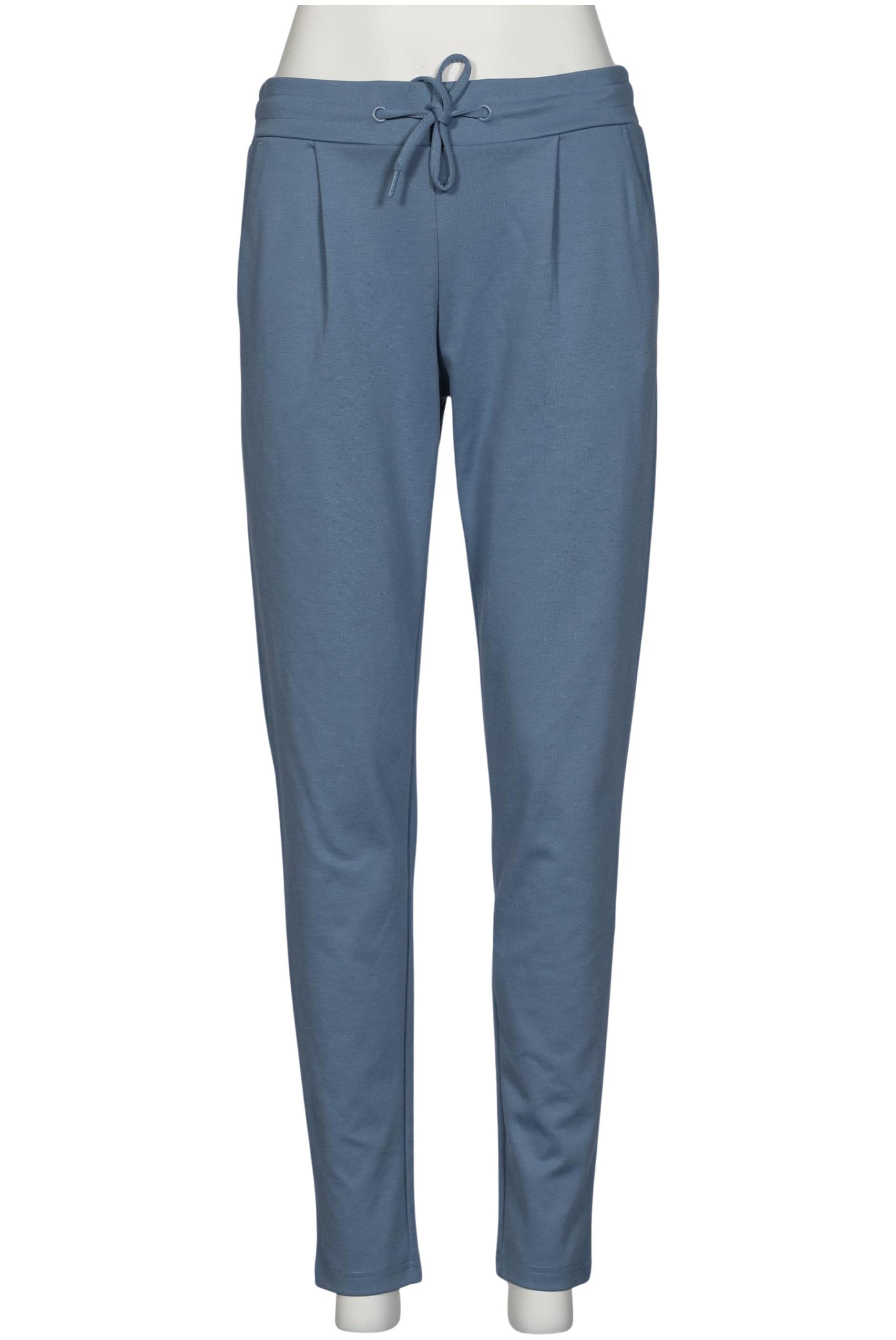 

Ichi Damen Stoffhose, blau, Gr. 0