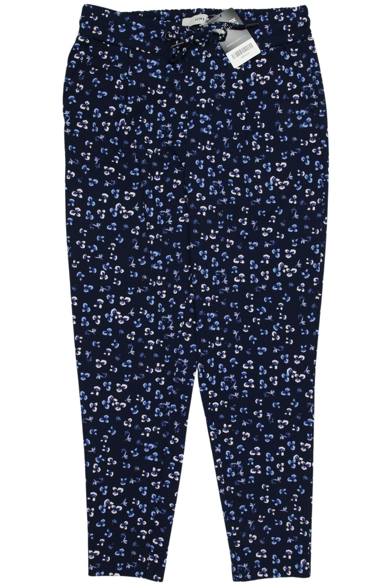 

Ichi Damen Stoffhose, marineblau, Gr. 0