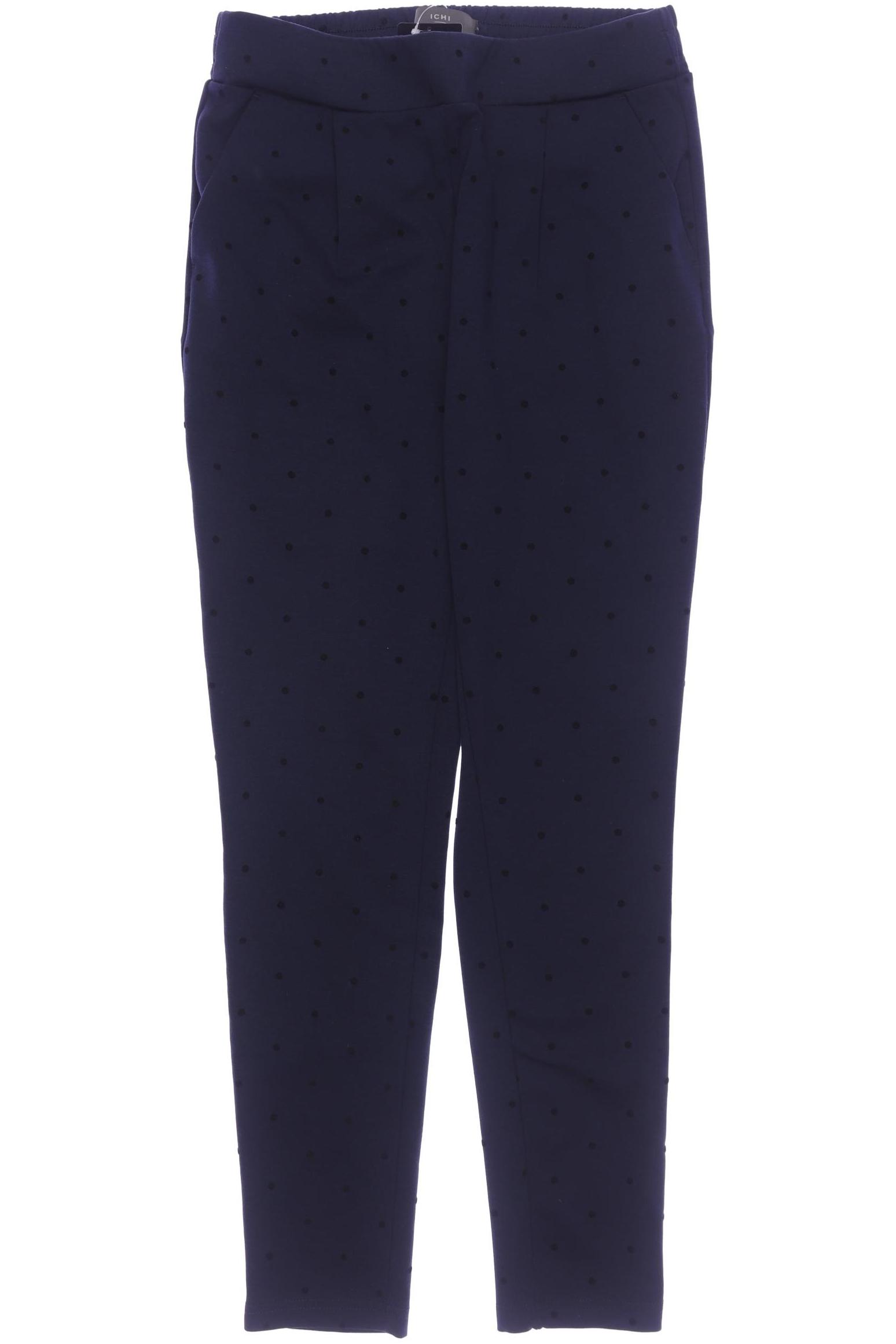 

Ichi Damen Stoffhose, marineblau, Gr. 0
