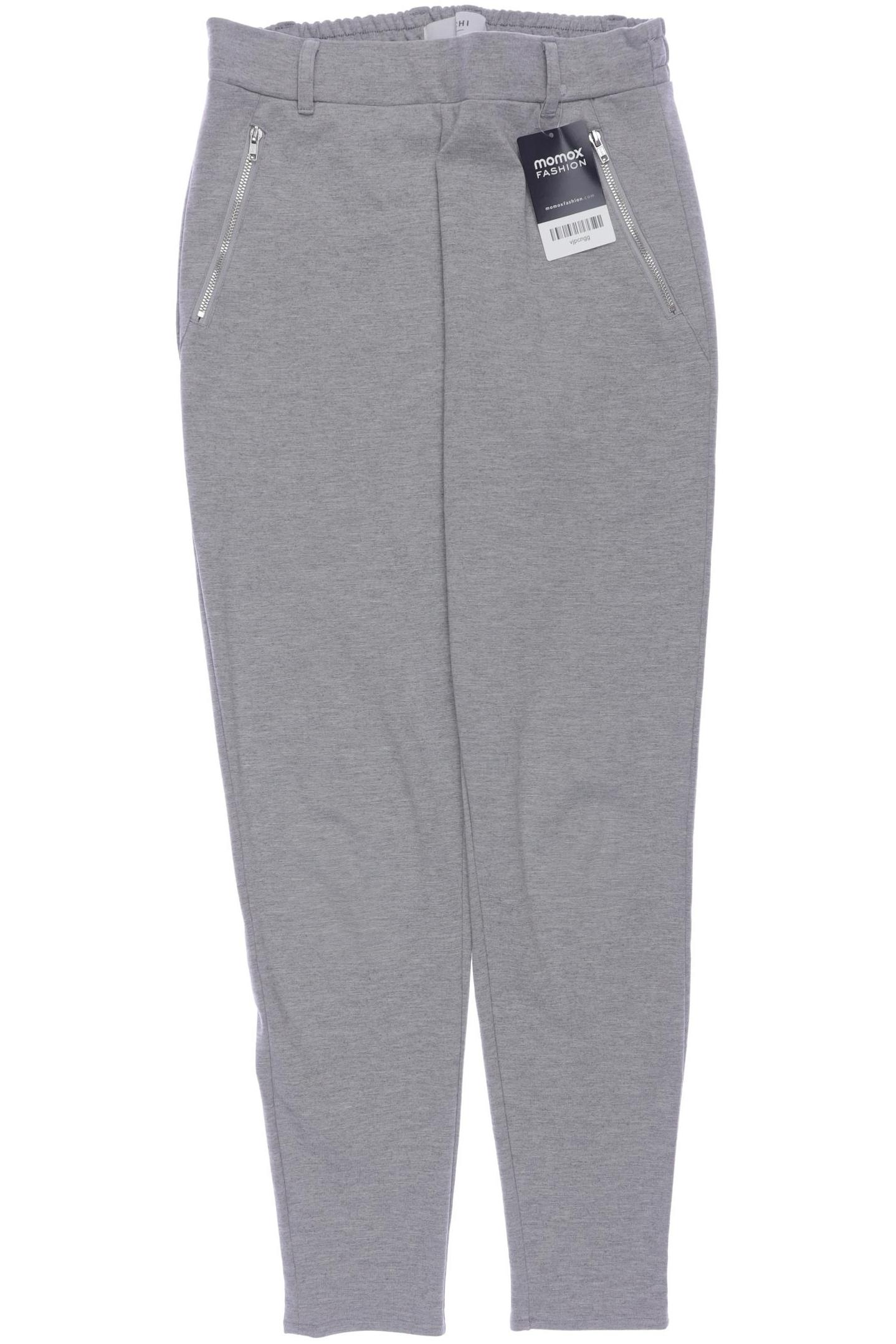 

Ichi Damen Stoffhose, grau, Gr. 0
