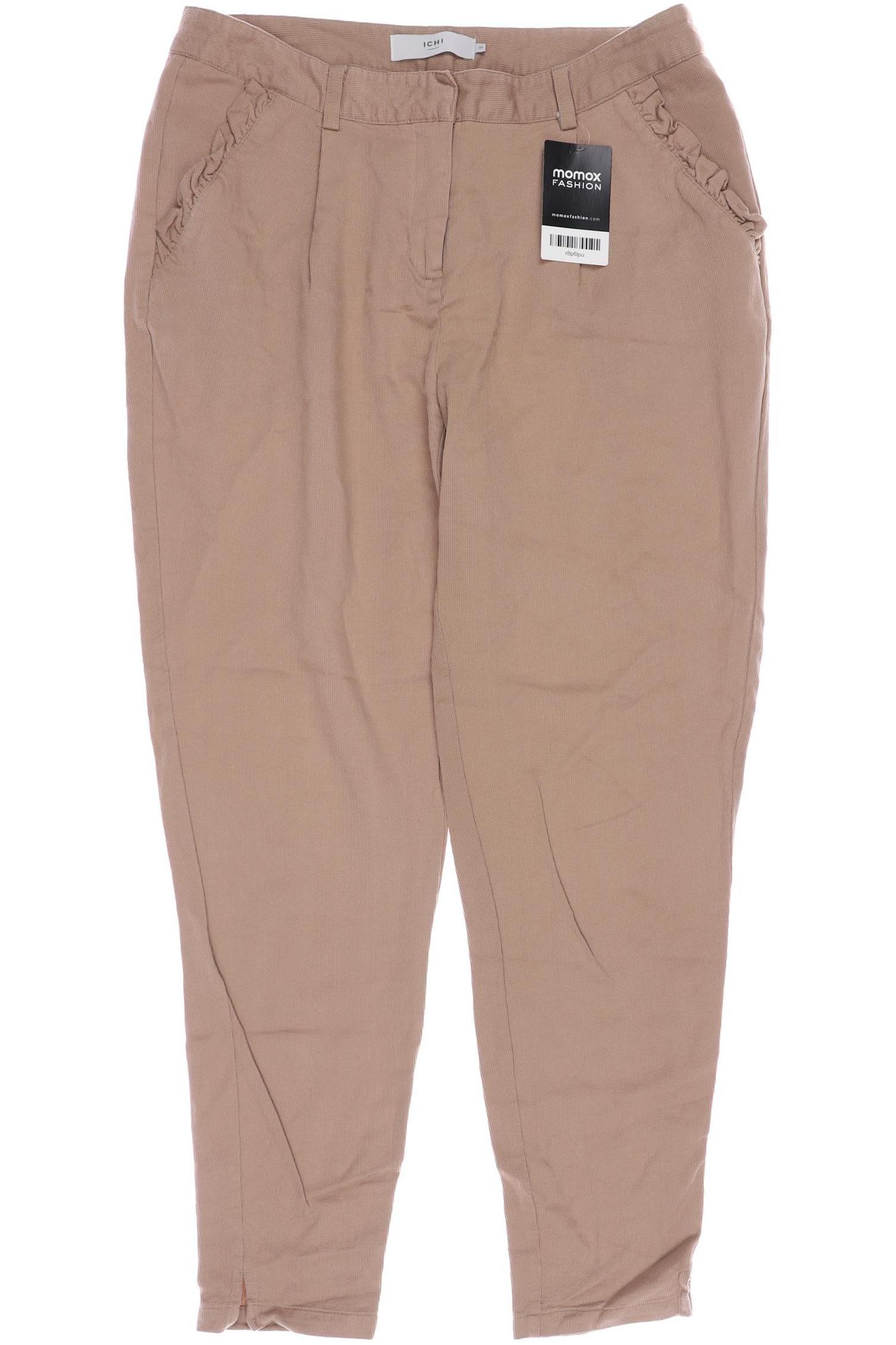 

ICHI Damen Stoffhose, beige