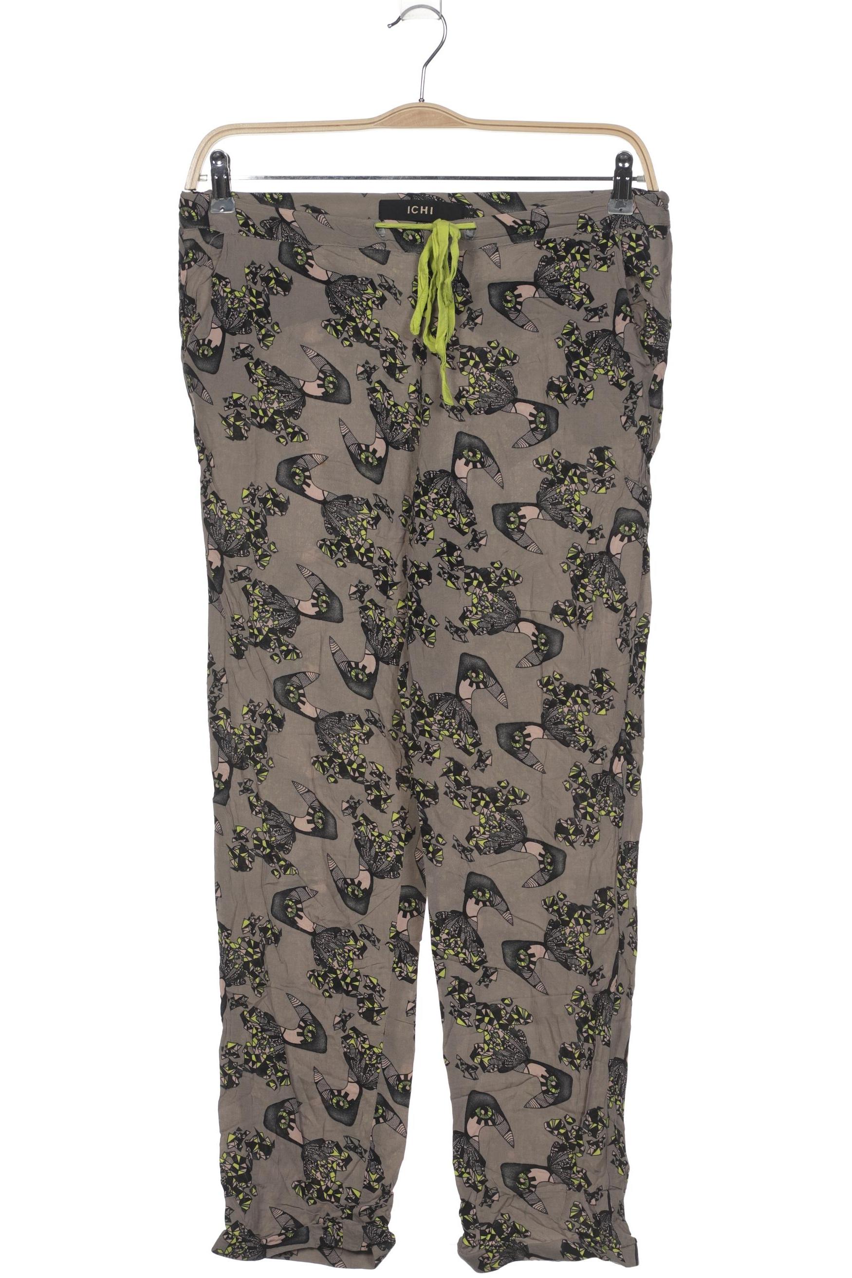 

Ichi Damen Stoffhose, grau, Gr. 0