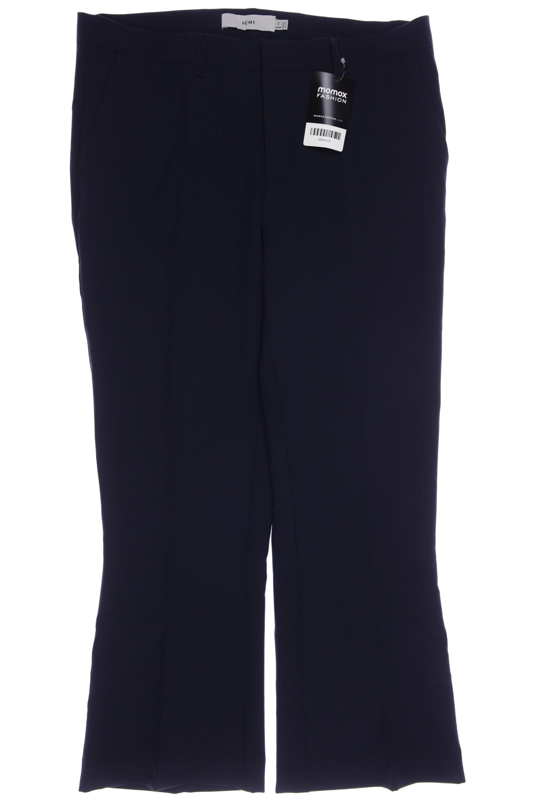 

Ichi Damen Stoffhose, marineblau, Gr. 40