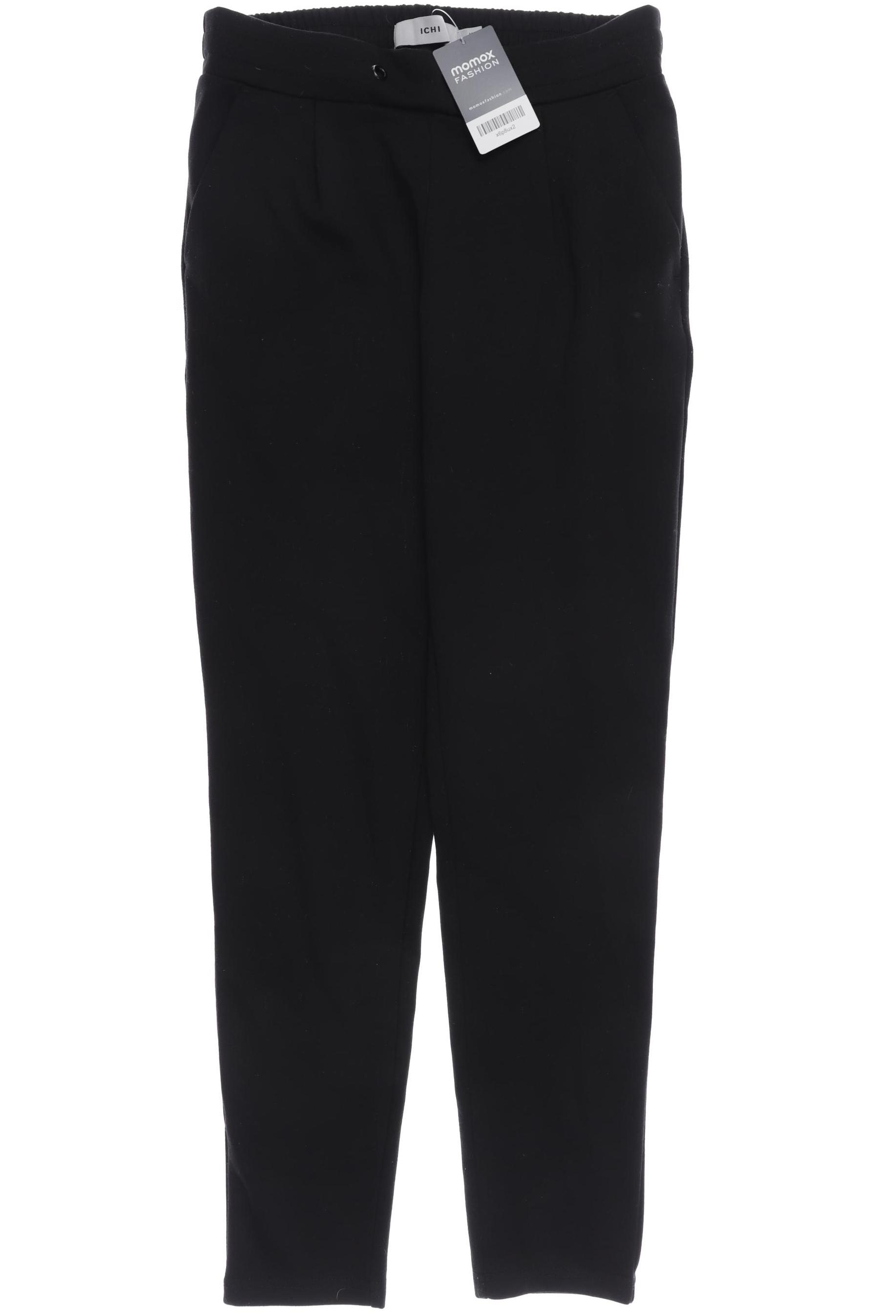 

Ichi Damen Stoffhose, schwarz, Gr. 0