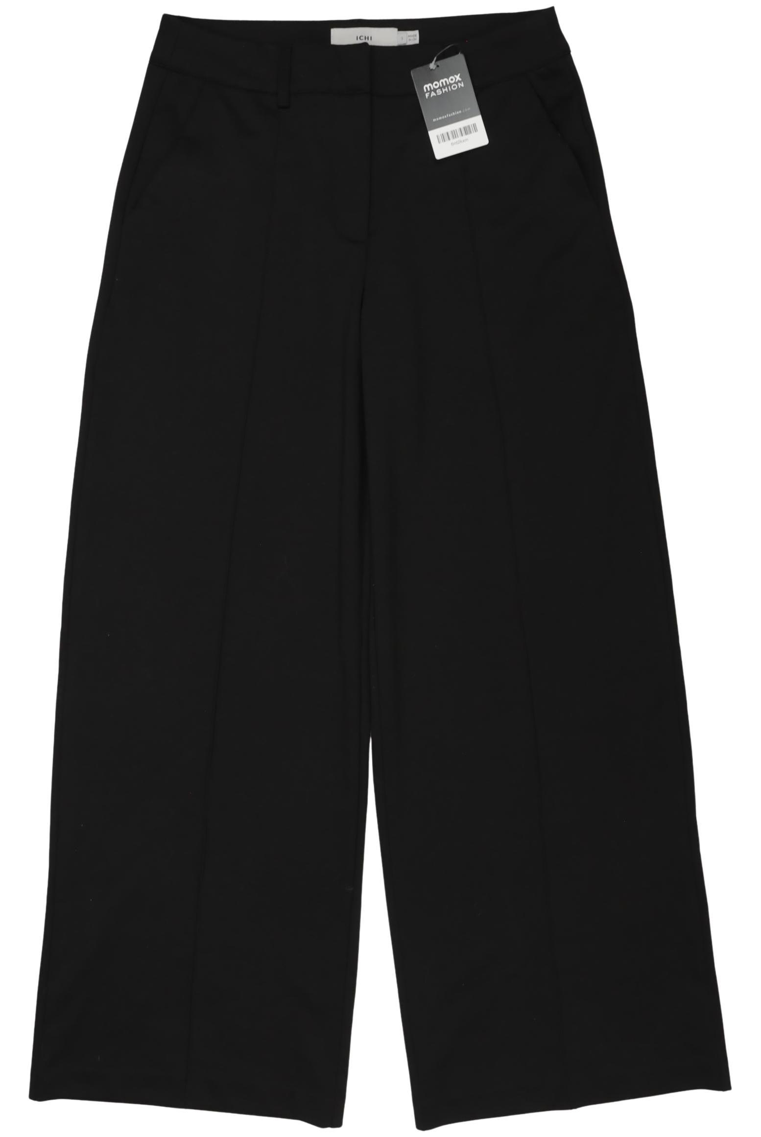 

Ichi Damen Stoffhose, schwarz, Gr. 0