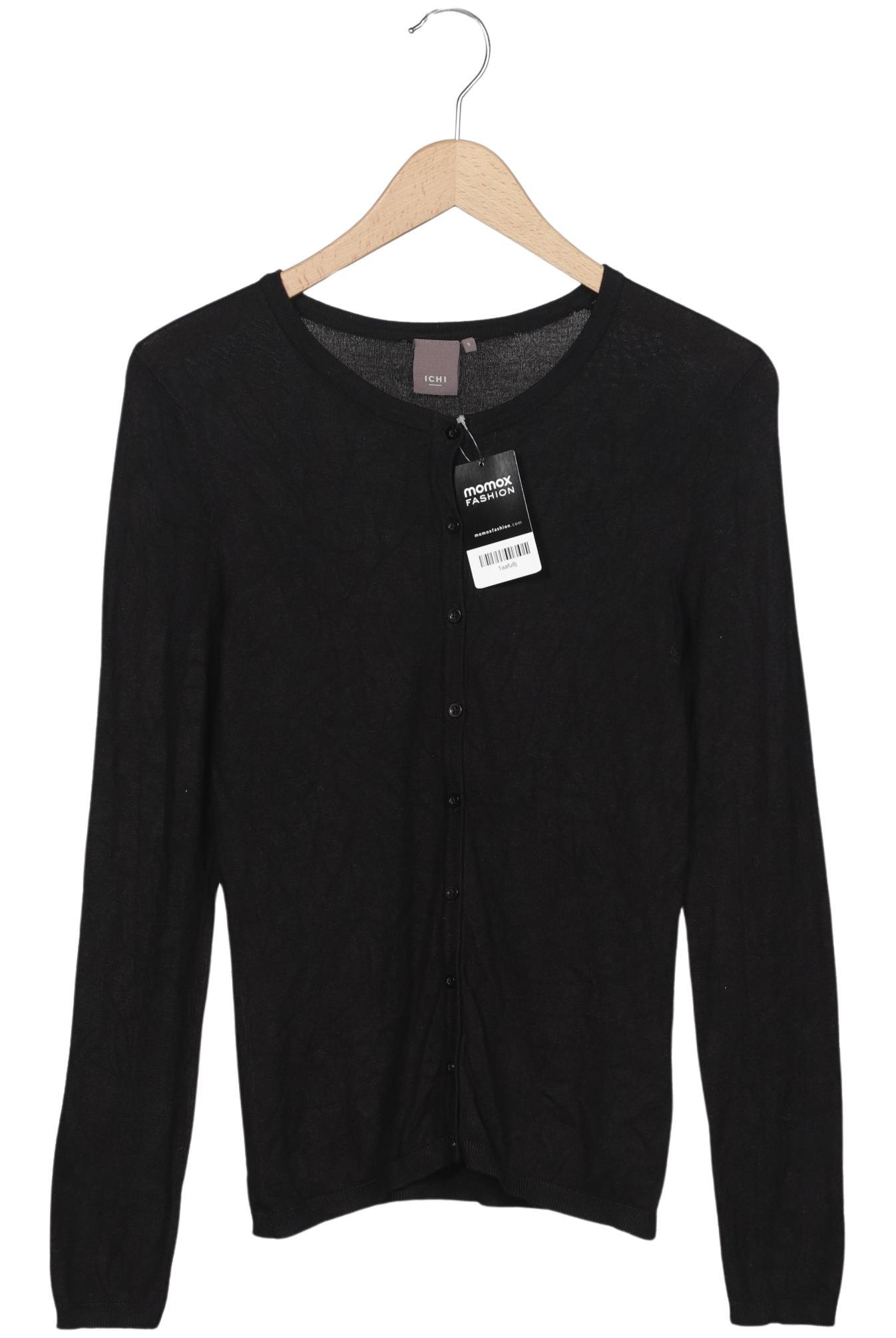 

Ichi Damen Strickjacke, schwarz, Gr. 36