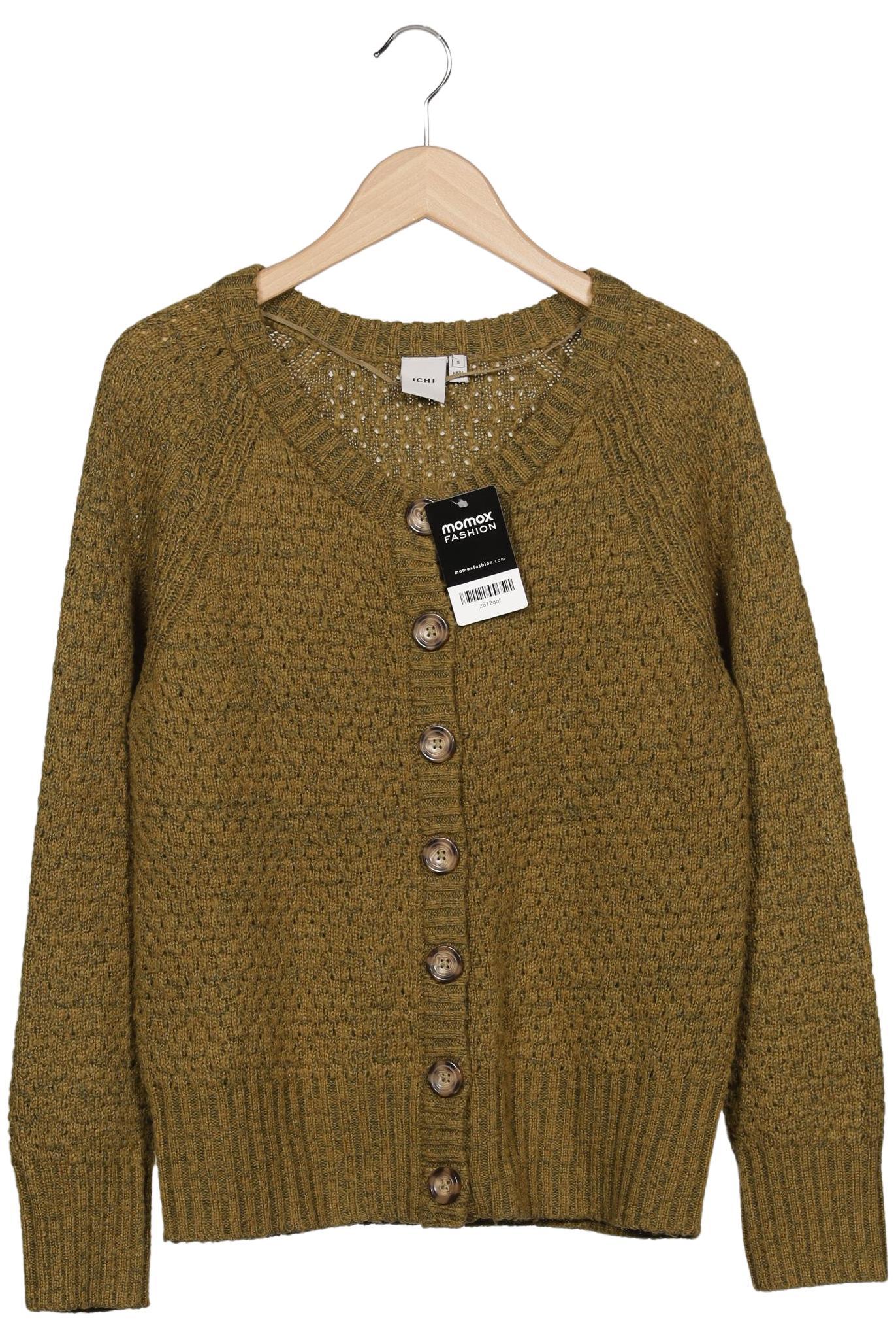 

Ichi Damen Strickjacke, grün, Gr. 36