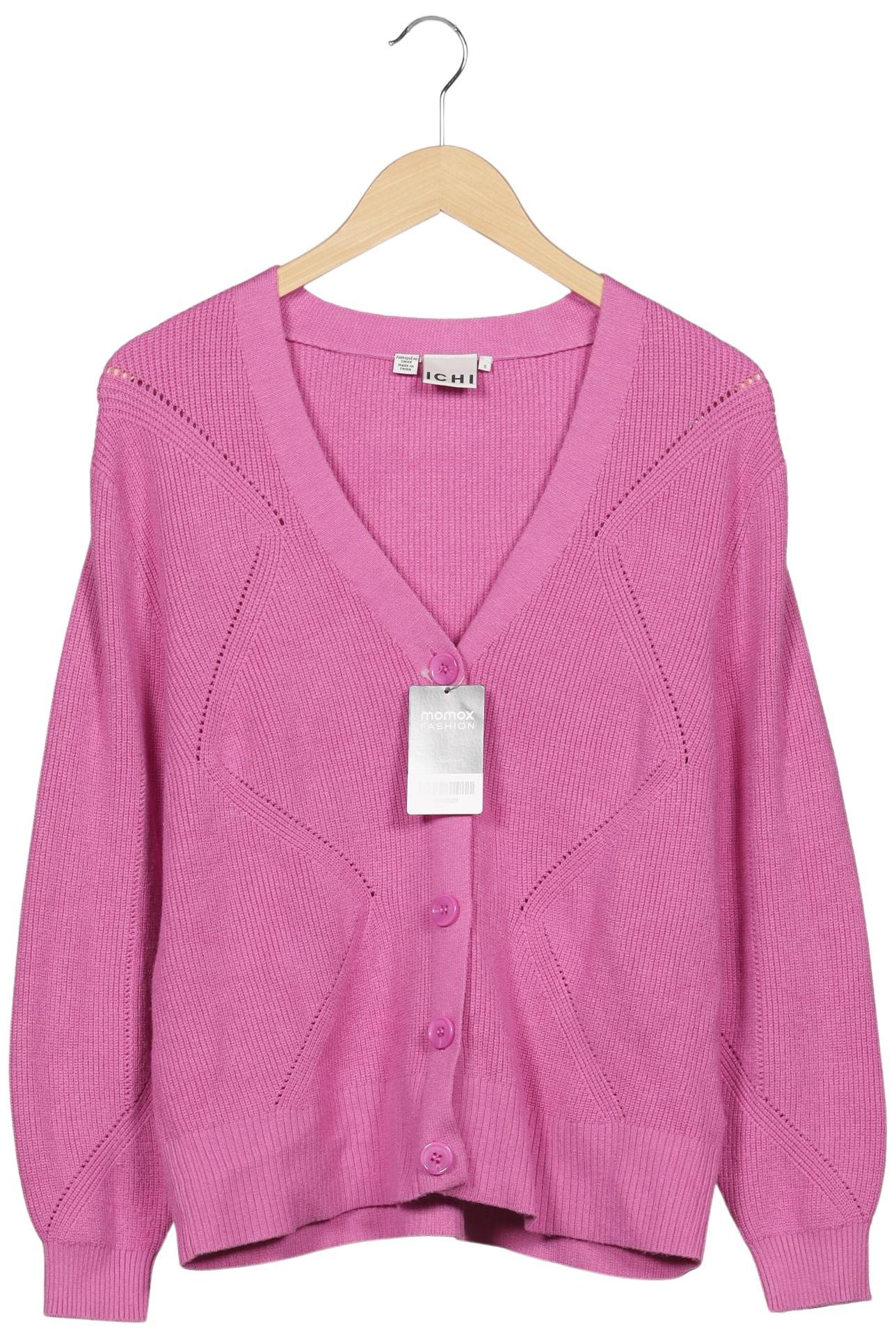

Ichi Damen Strickjacke, pink, Gr. 36