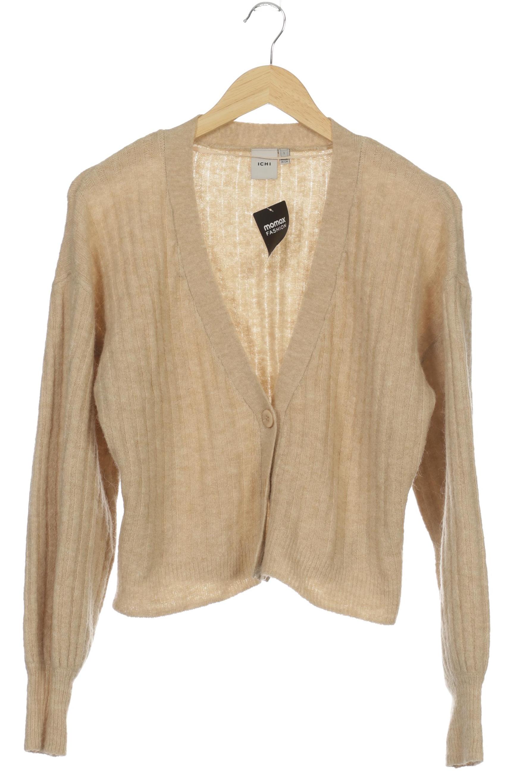 

Ichi Damen Strickjacke, beige, Gr.