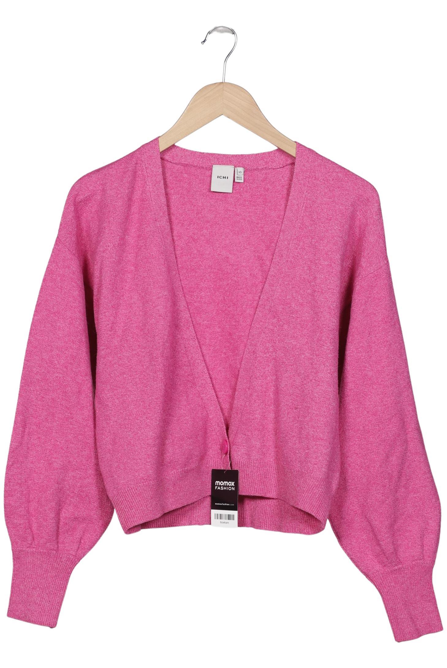 

Ichi Damen Strickjacke, pink, Gr. 34