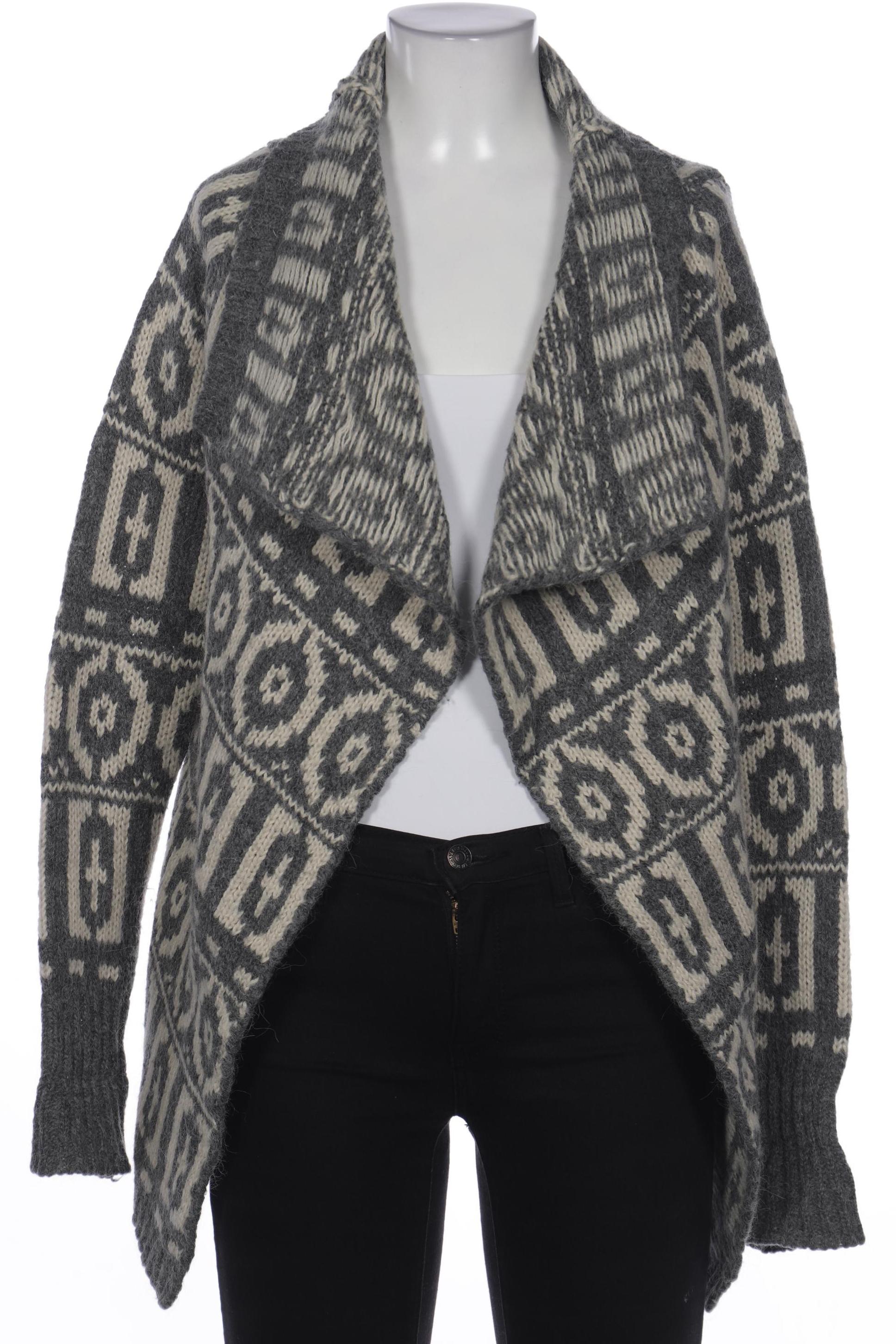 

ICHI Damen Strickjacke, grau