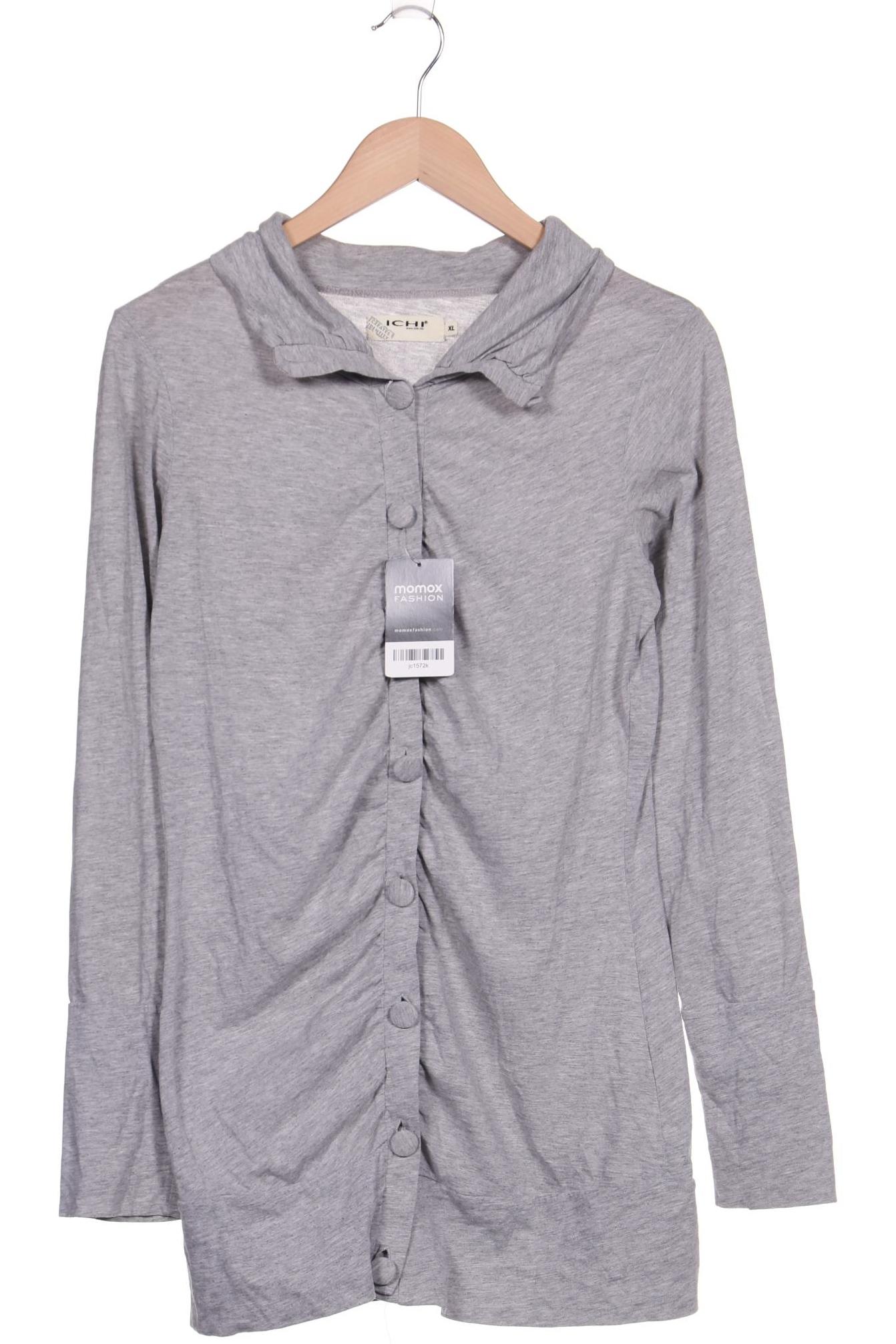 

Ichi Damen Strickjacke, grau, Gr. 44