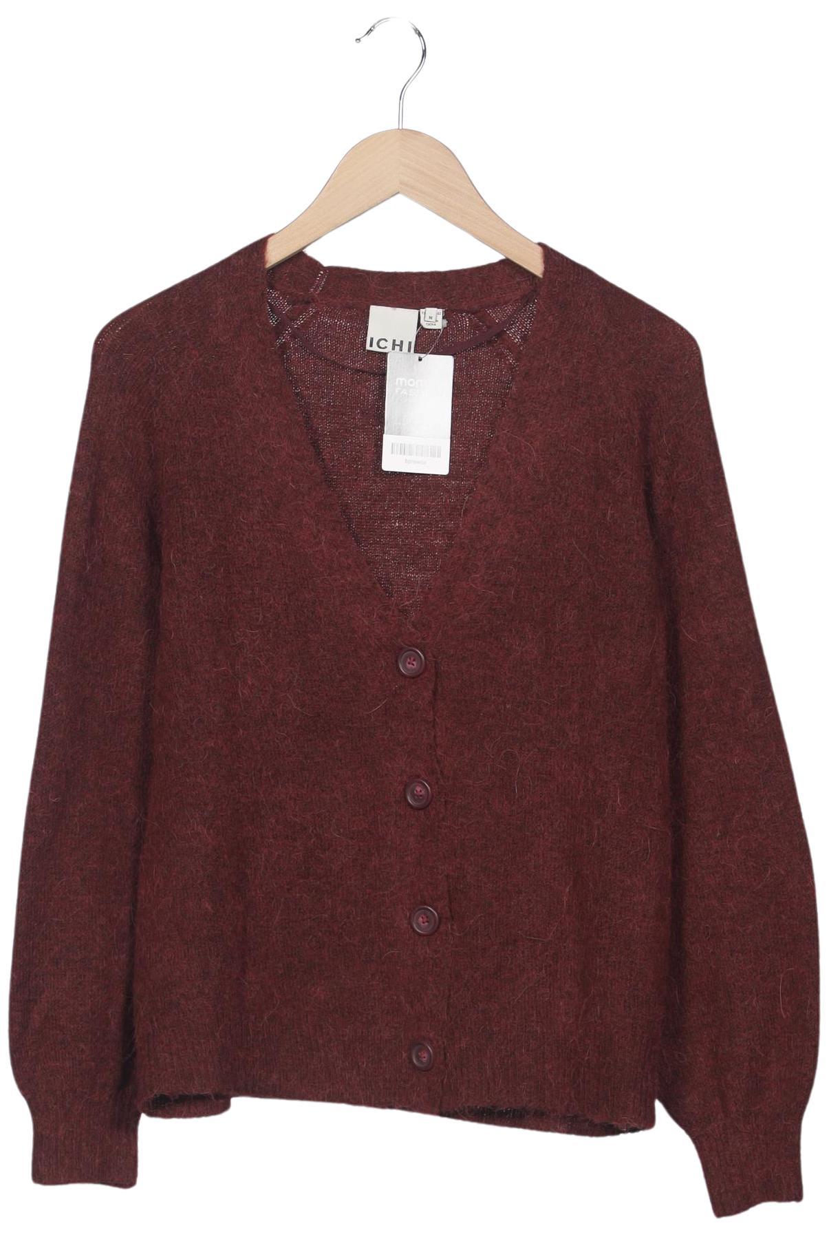 

Ichi Damen Strickjacke, bordeaux, Gr. 38