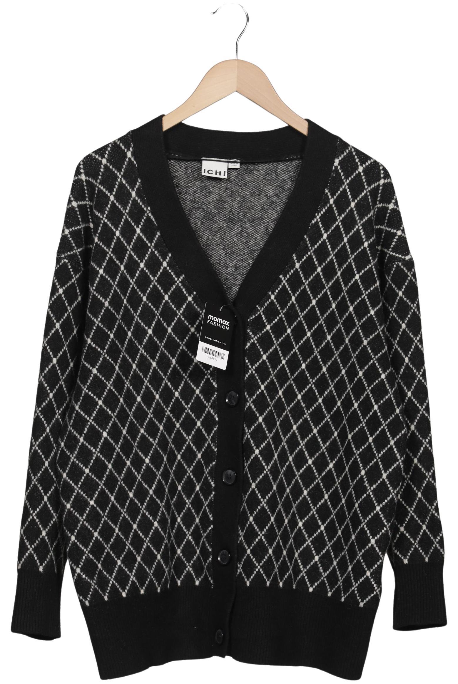 

Ichi Damen Strickjacke, schwarz, Gr. 42