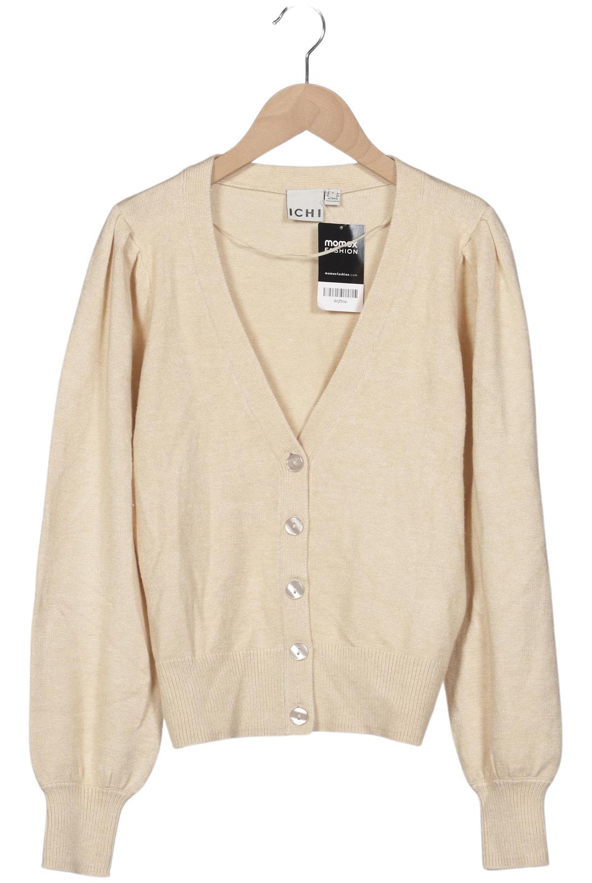 

Ichi Damen Strickjacke, beige, Gr. 36