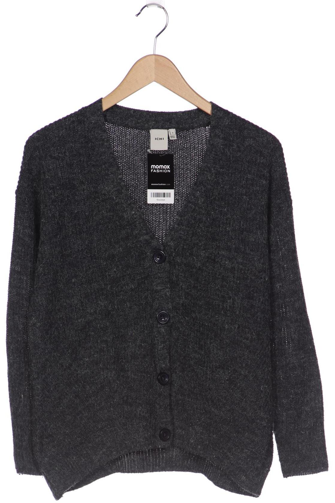 

Ichi Damen Strickjacke, grau, Gr. 36