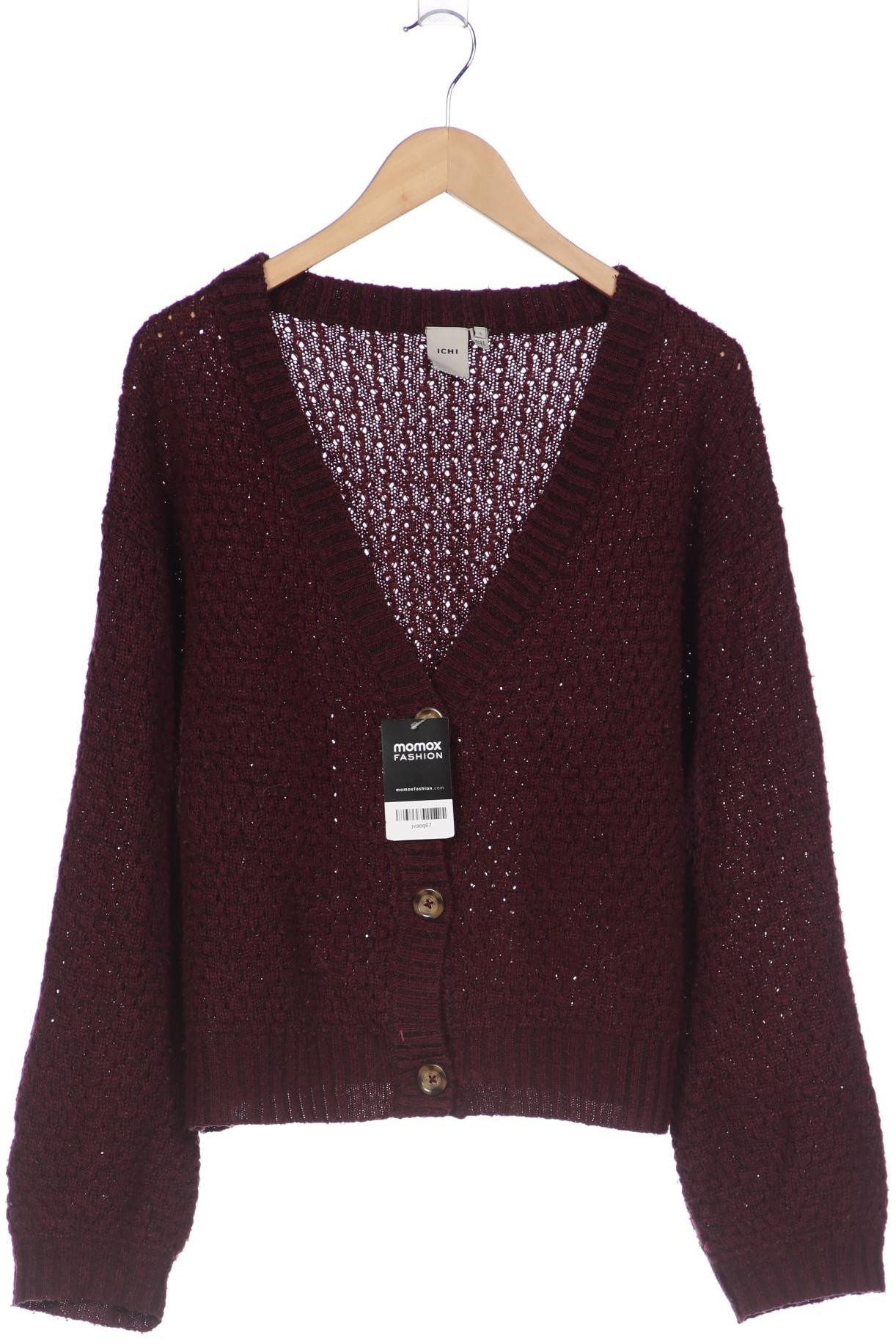 

ICHI Damen Strickjacke, bordeaux