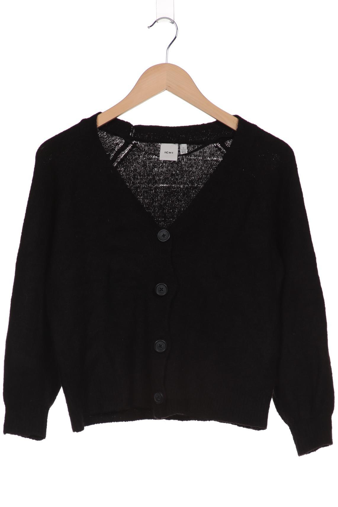 

ICHI Damen Strickjacke, schwarz