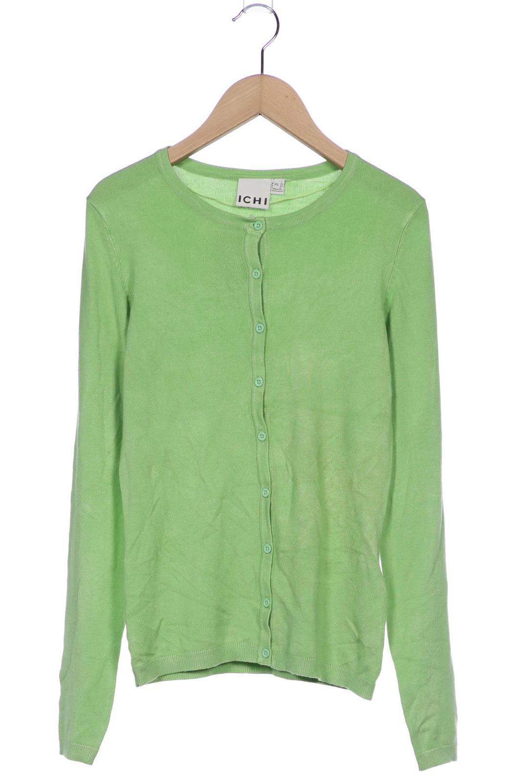

Ichi Damen Strickjacke, grün, Gr. 34